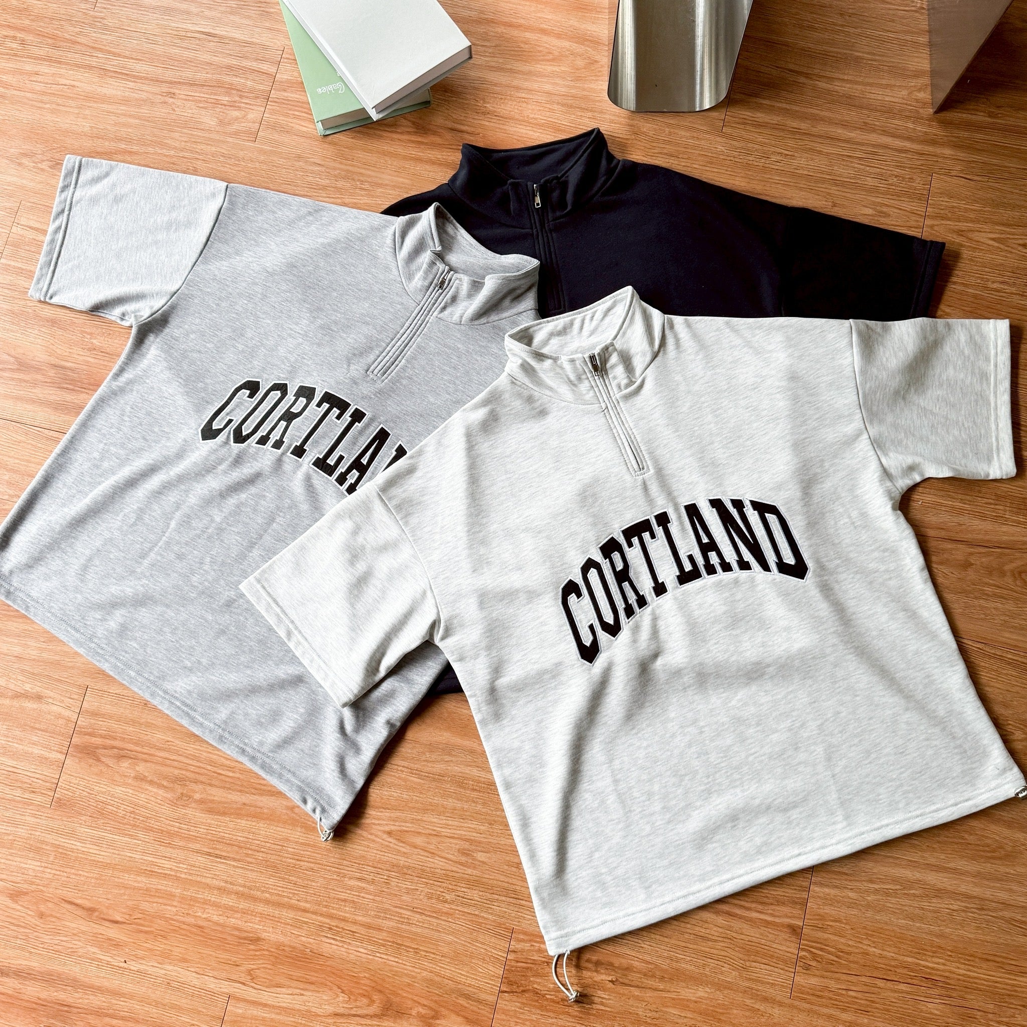 #C516 Courtland Zipper T-shirt