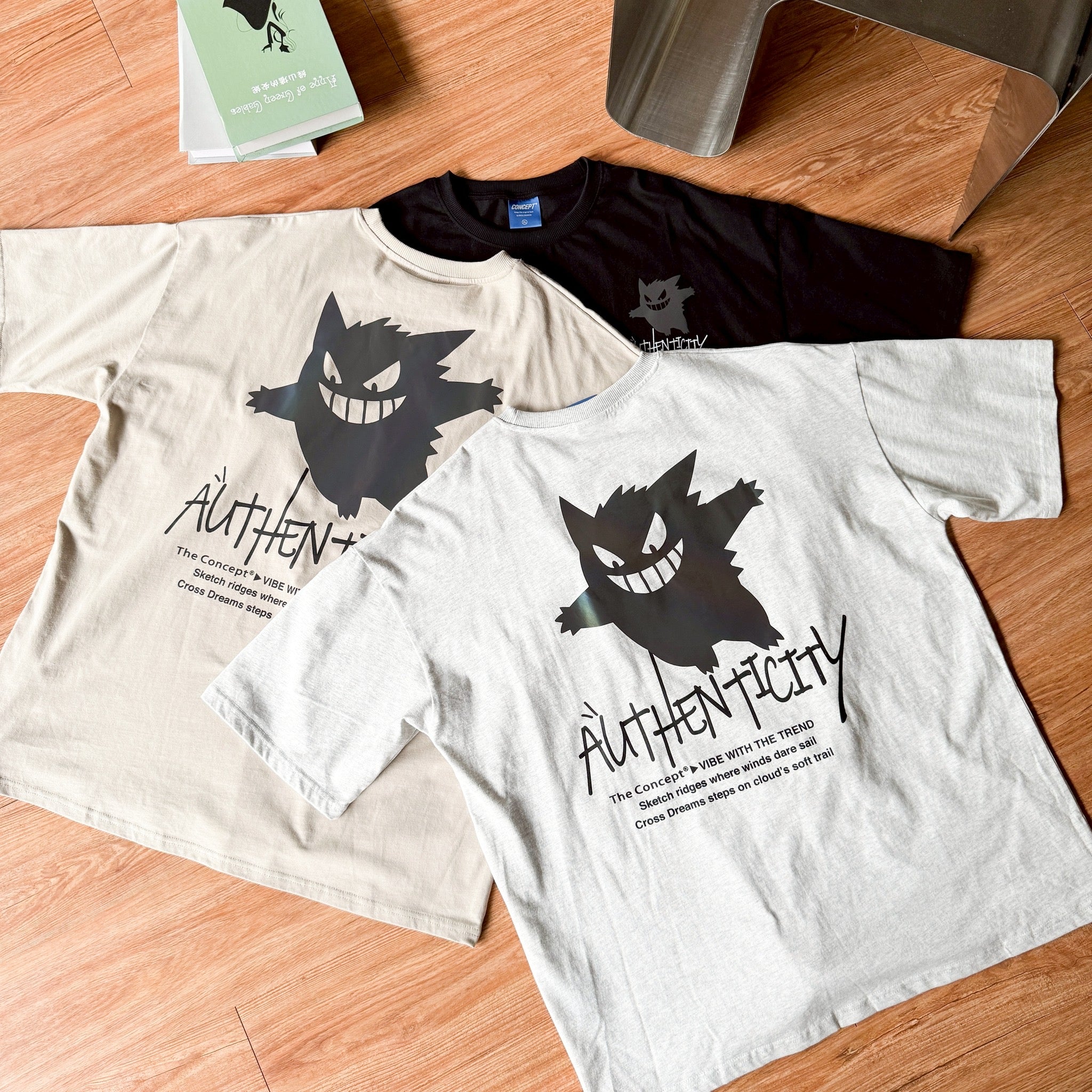 #C501 AUTHENTICITY Reflective Gengar T-Shirt
