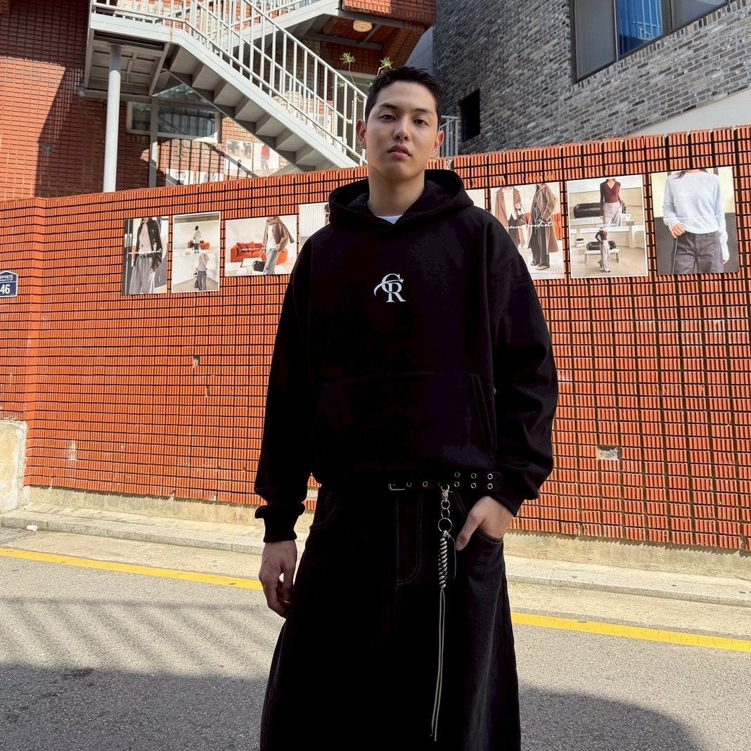 #C453 Middle CROSS Hoodie