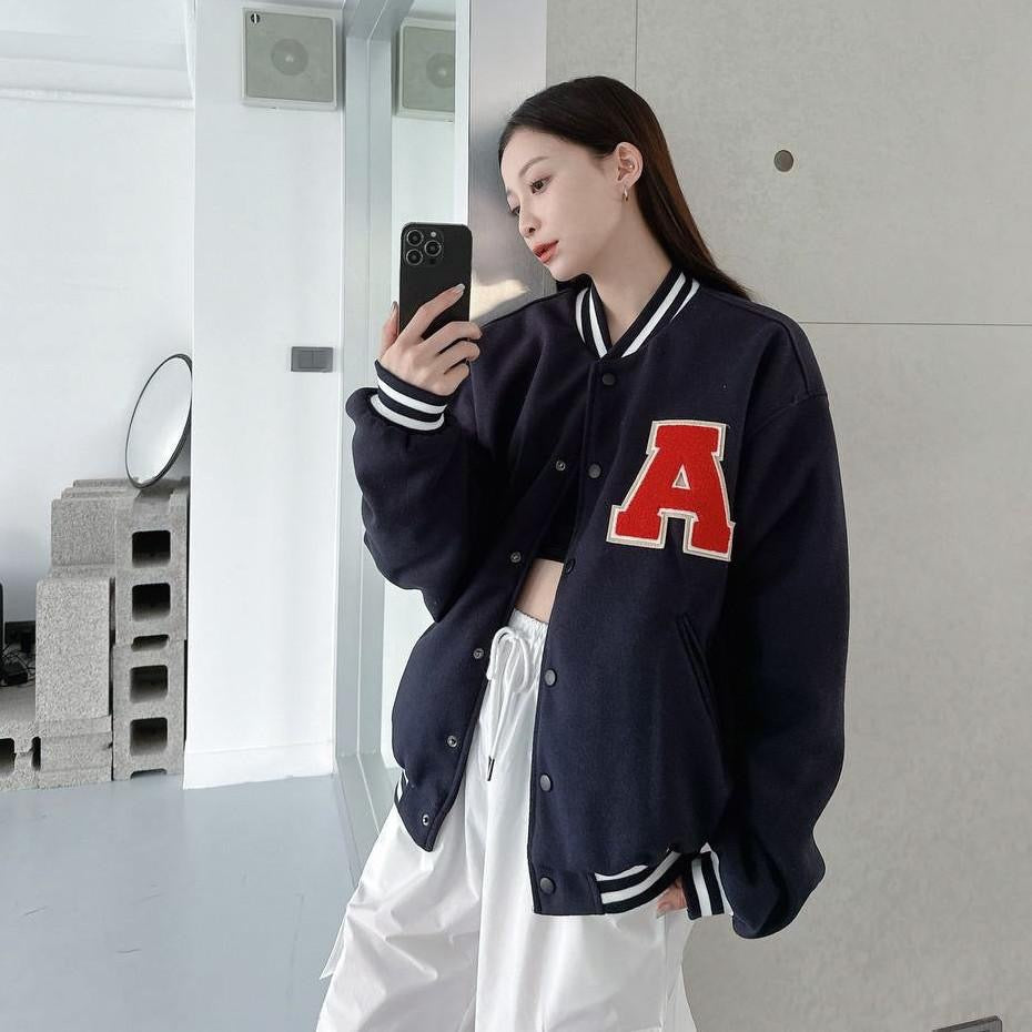 #C432 USA Baseball Jacket