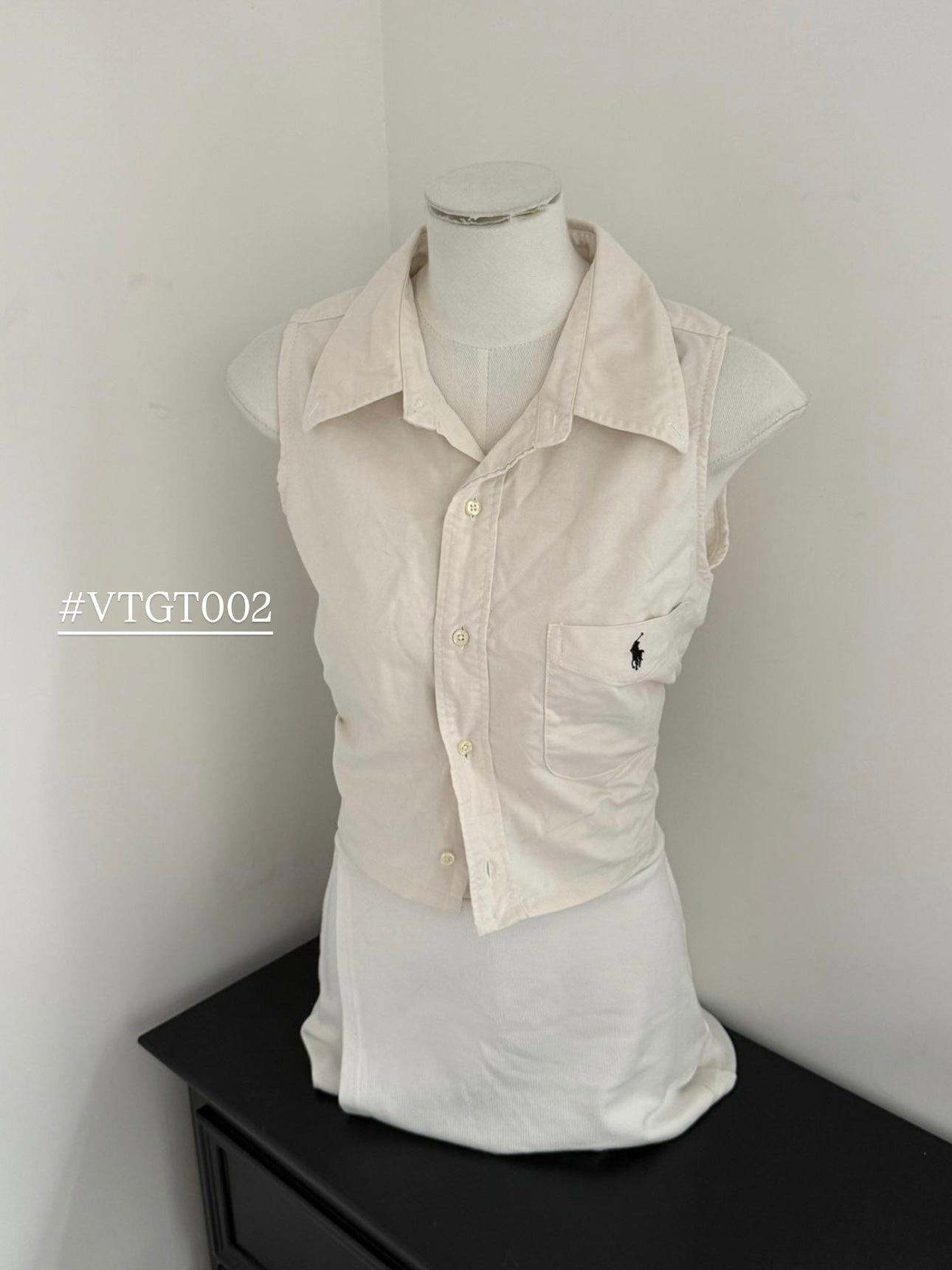 #VTGT Vintage Remake Polo Tank￼