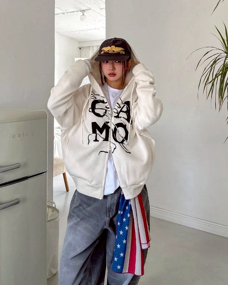 #C425 CAMO Hooded Jacket