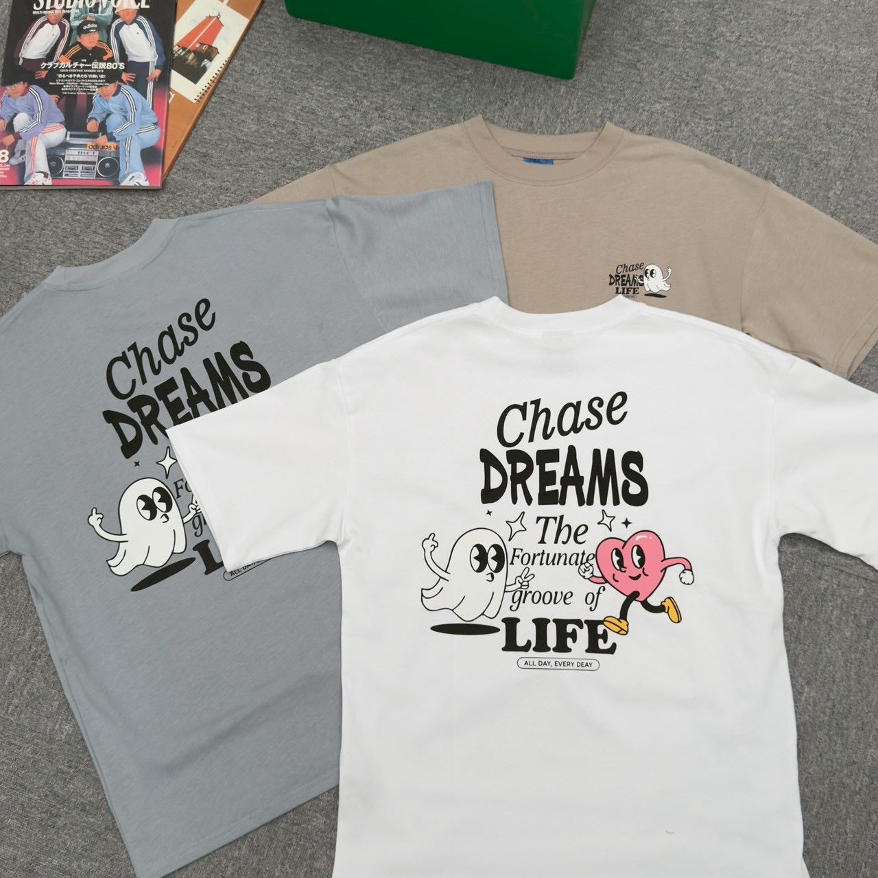 #C504 Chase Dream Life T-shirt