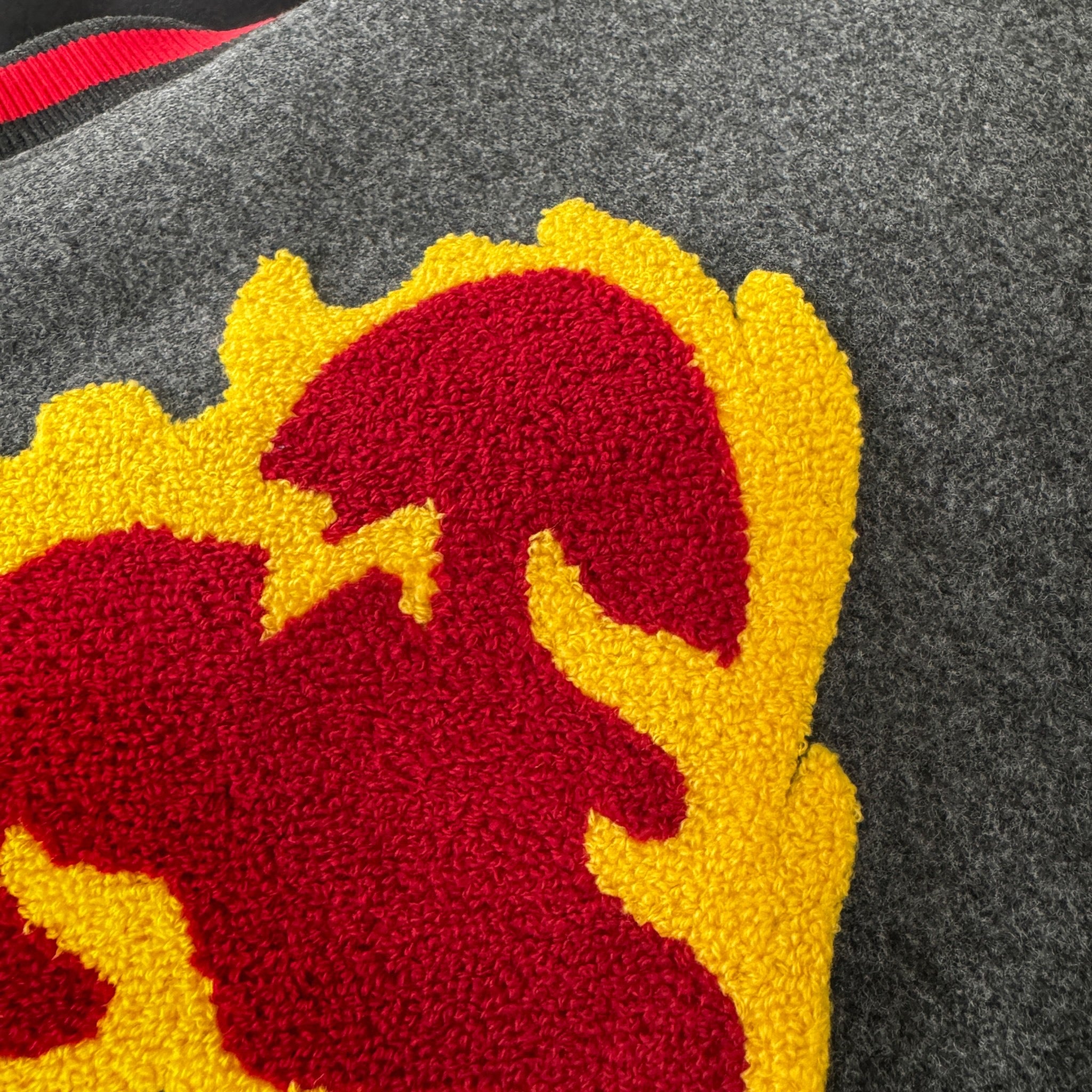 #C436 Work and Love Baseball Jacket