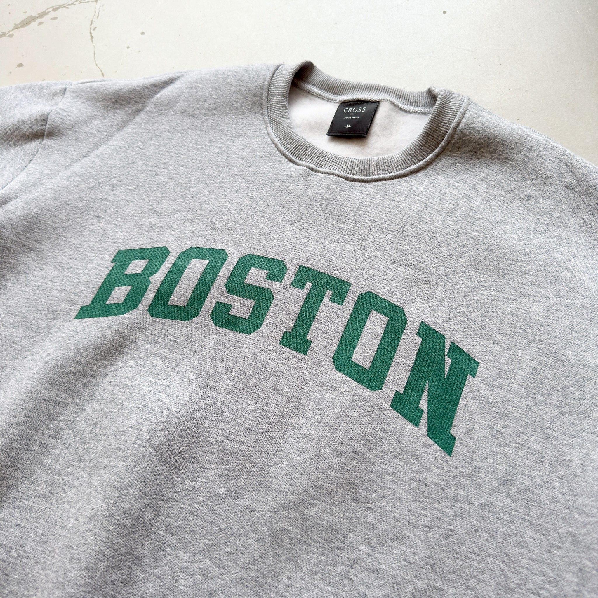 #C449 Boston Print Sweatshirt