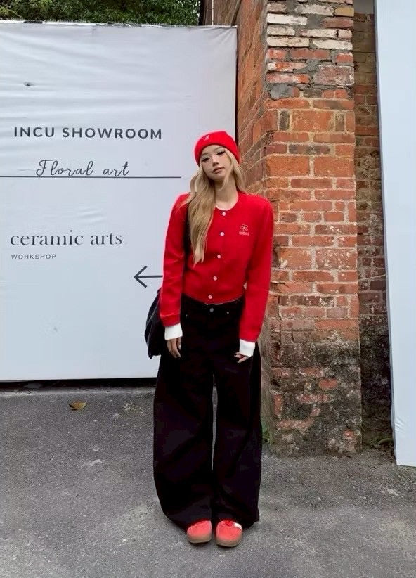 #C417 Cargo Curved Pants