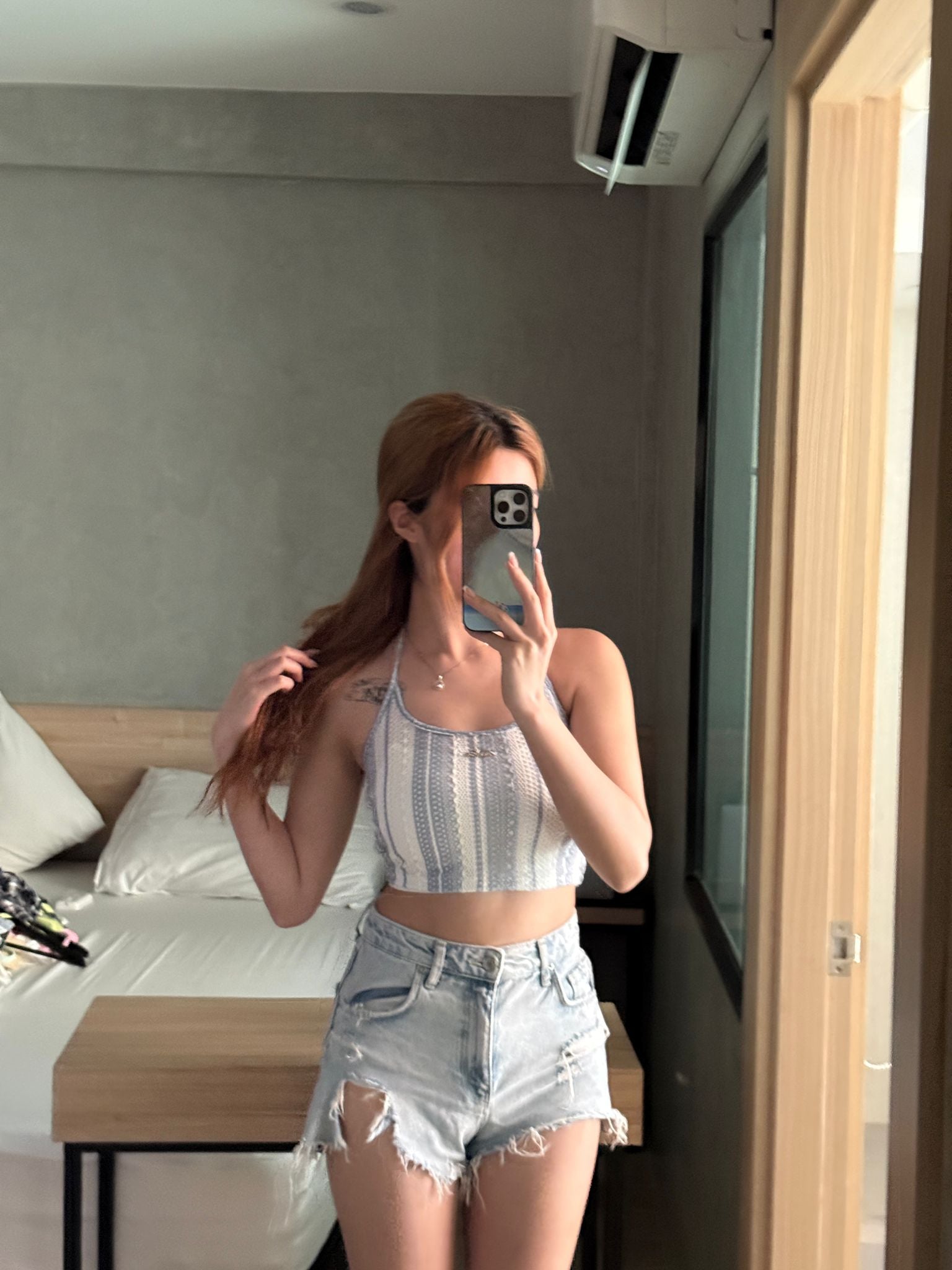 #THMG03 Knitted Baby Blue Set