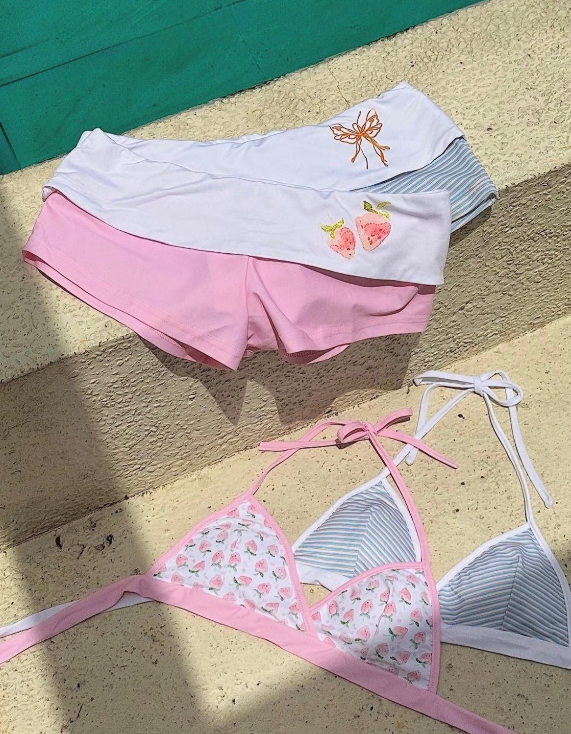 #VNMOLLY09 Sporty Stripe Bikini