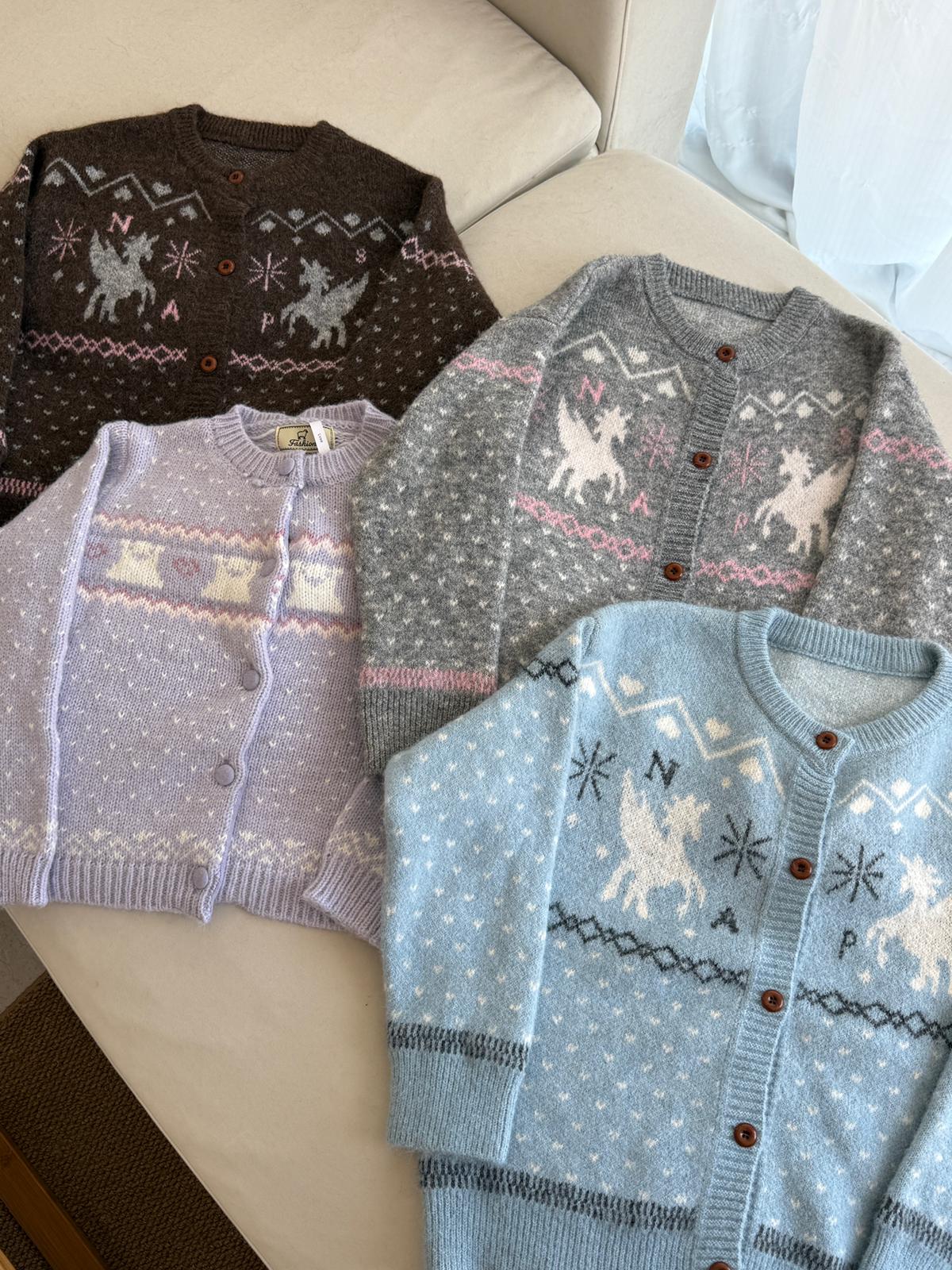 #JNY01 Unicorn Cardigan