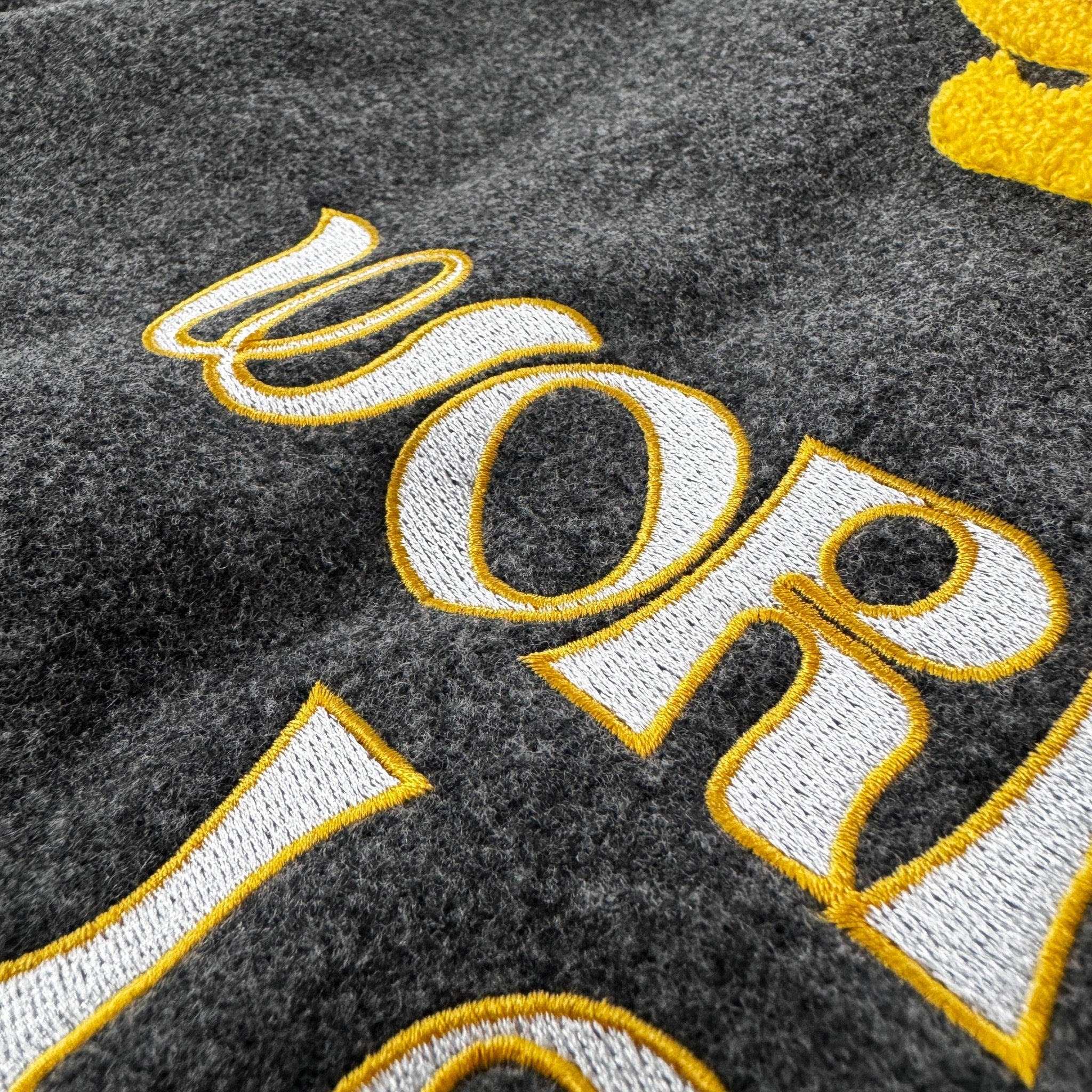 #C436 Work and Love Baseball Jacket