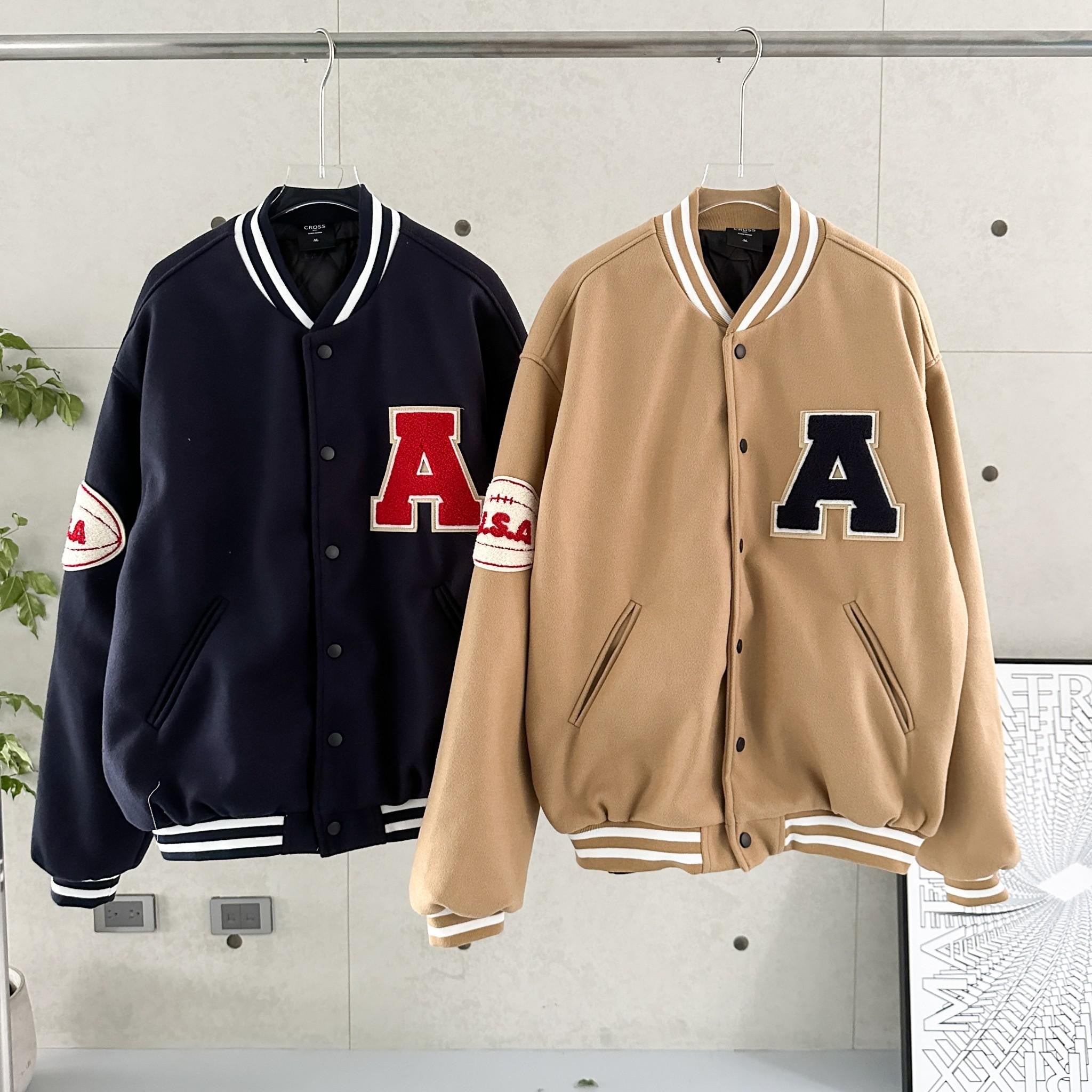 #C432 USA Baseball Jacket