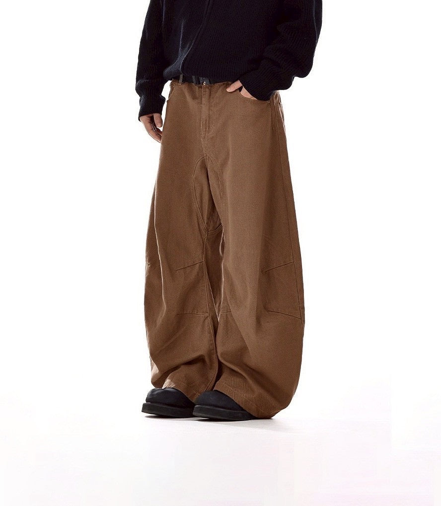 #C417 Cargo Curved Pants