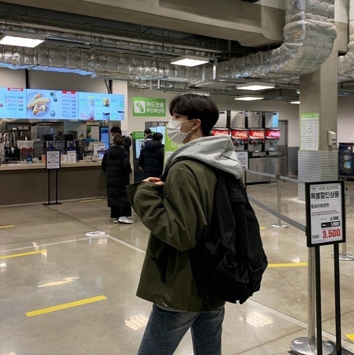 #C434 High-neck drawstring Jacket