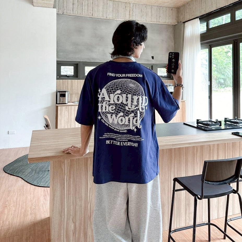 #C480 AROUND THE WORLD T-SHIRT