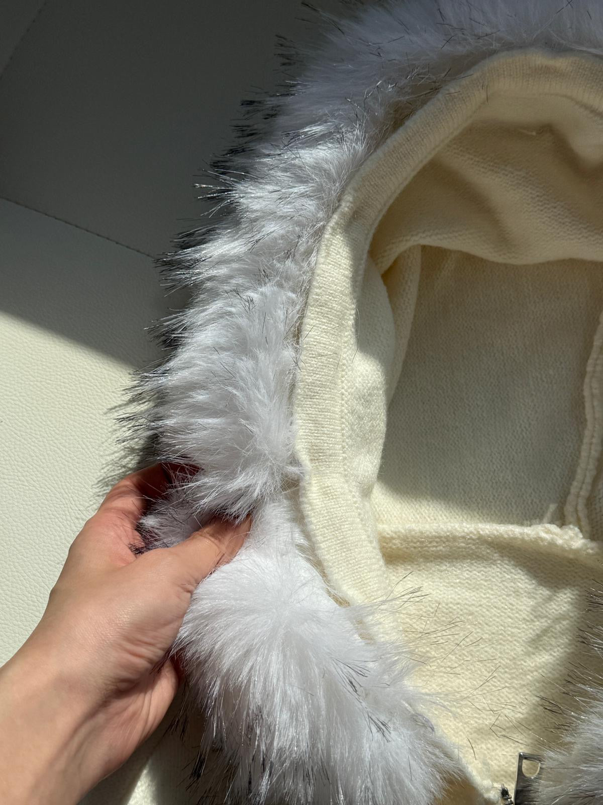 #JNY02 Fair Isle Hooded Cardigan