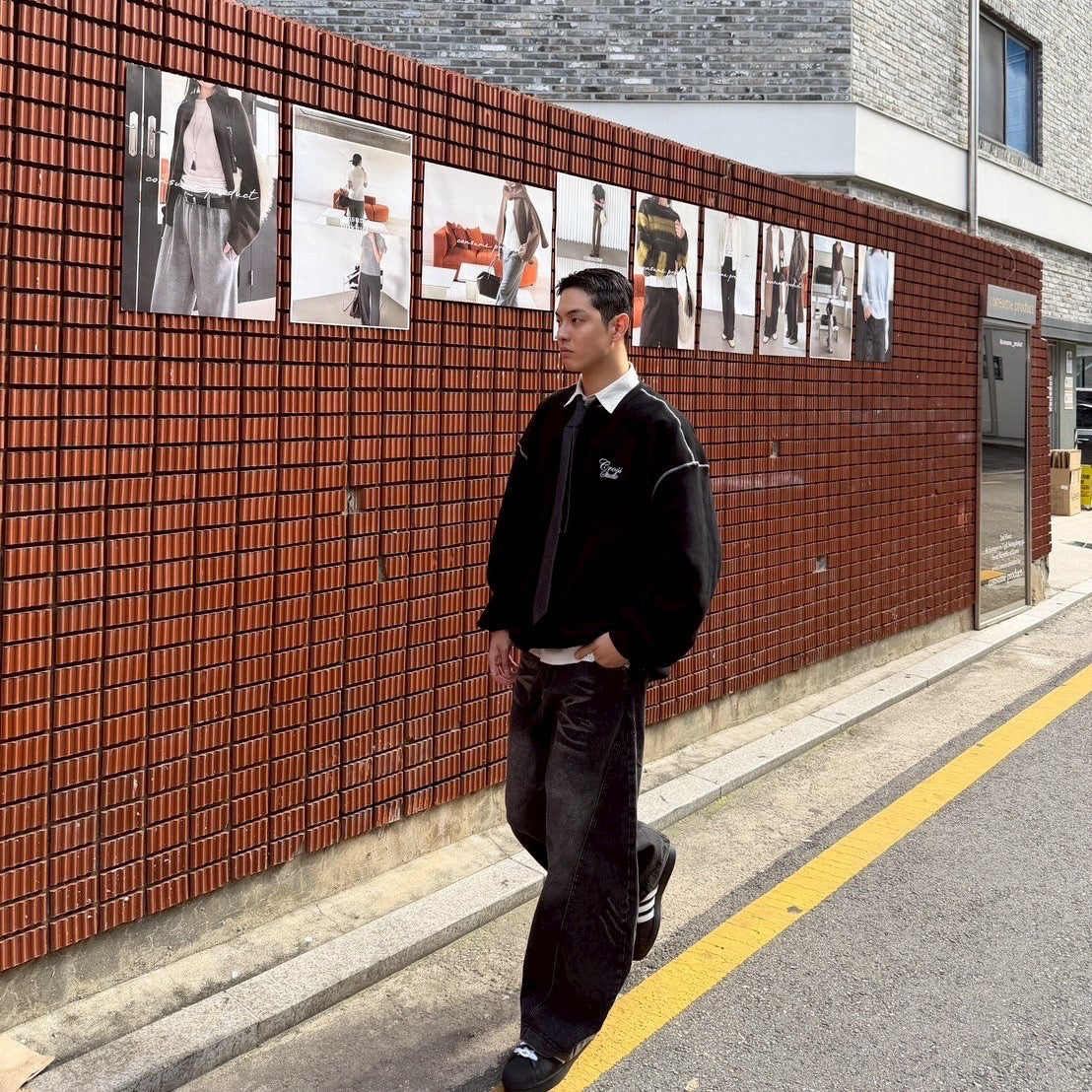 #C245 Cross Studio Calligraphy Sweatshirt