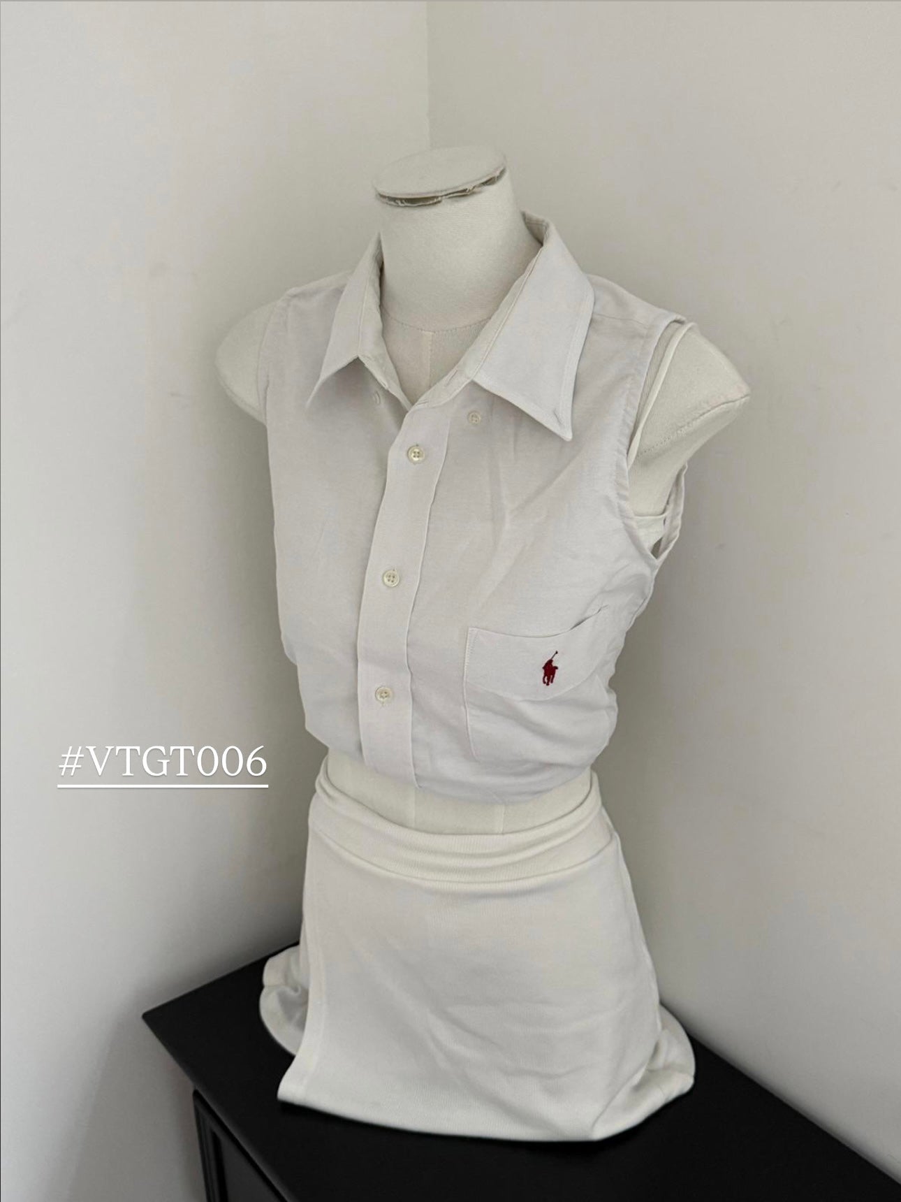 #VTGT Vintage Remake Polo Tank￼