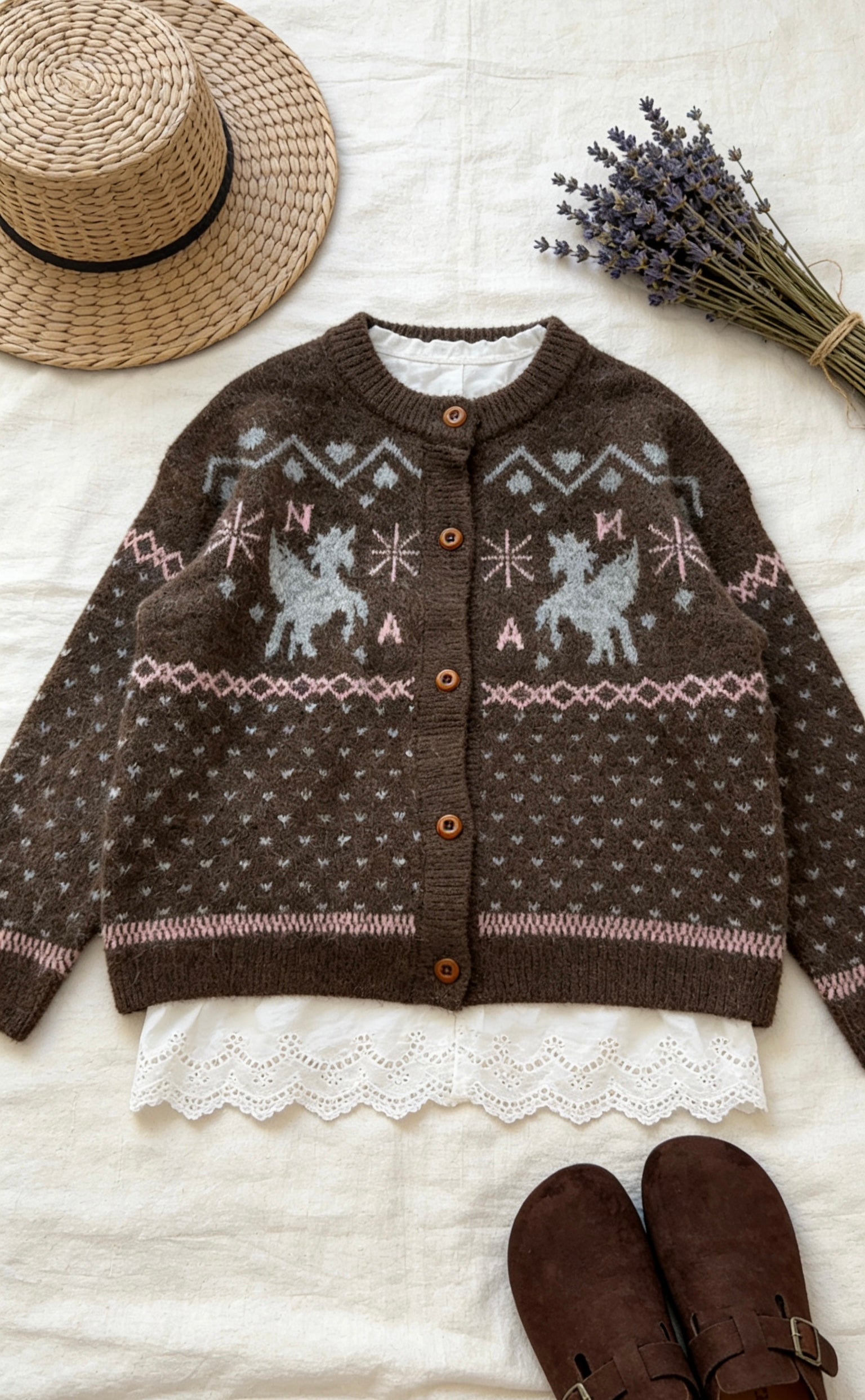 #JNY01 Unicorn Cardigan