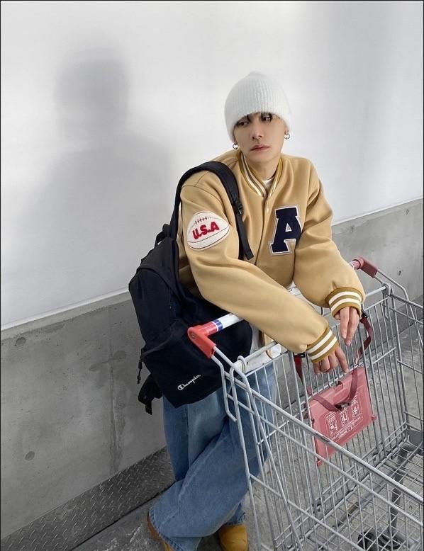 #C432 USA Baseball Jacket