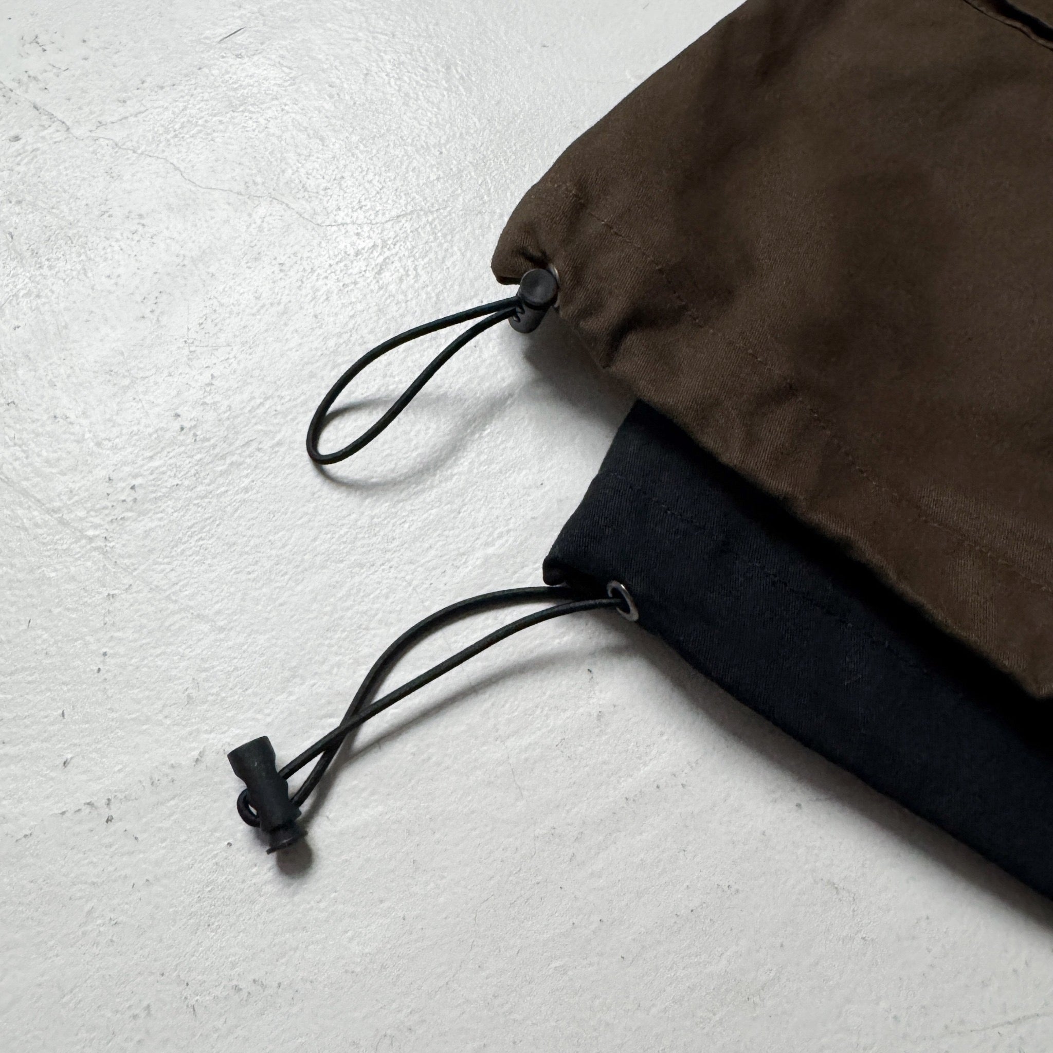 #C434 High-neck drawstring Jacket