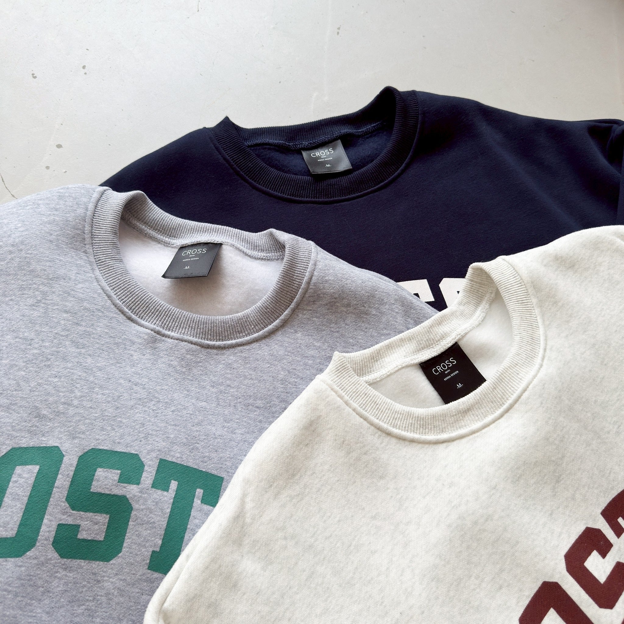 #C449 Boston Print Sweatshirt