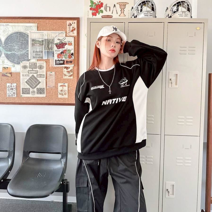 #C419 NRTIVE TONGUE 7 Long Sleeved Tee