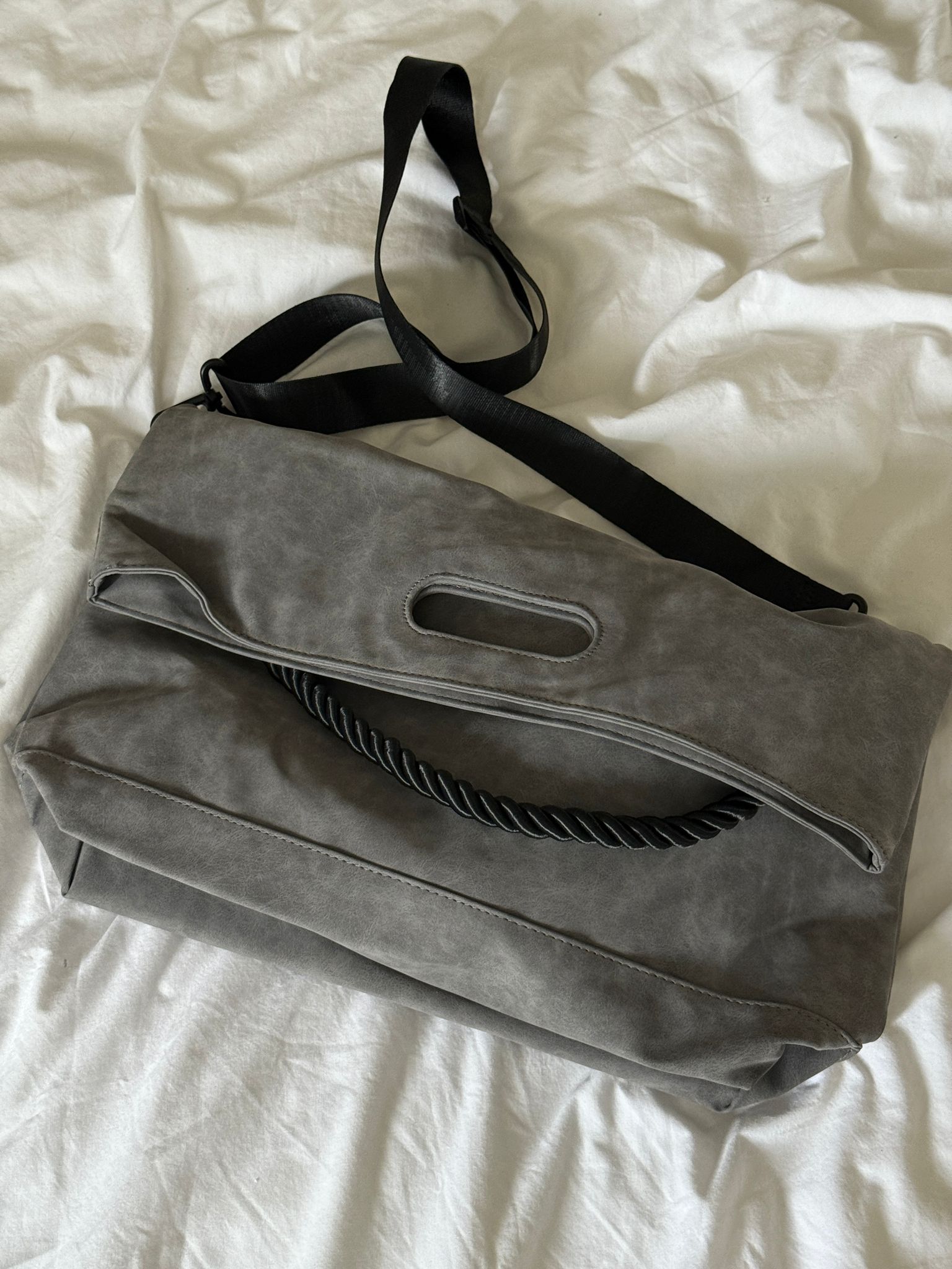 #IS175 Gorpcore Nubuck Leather Bag