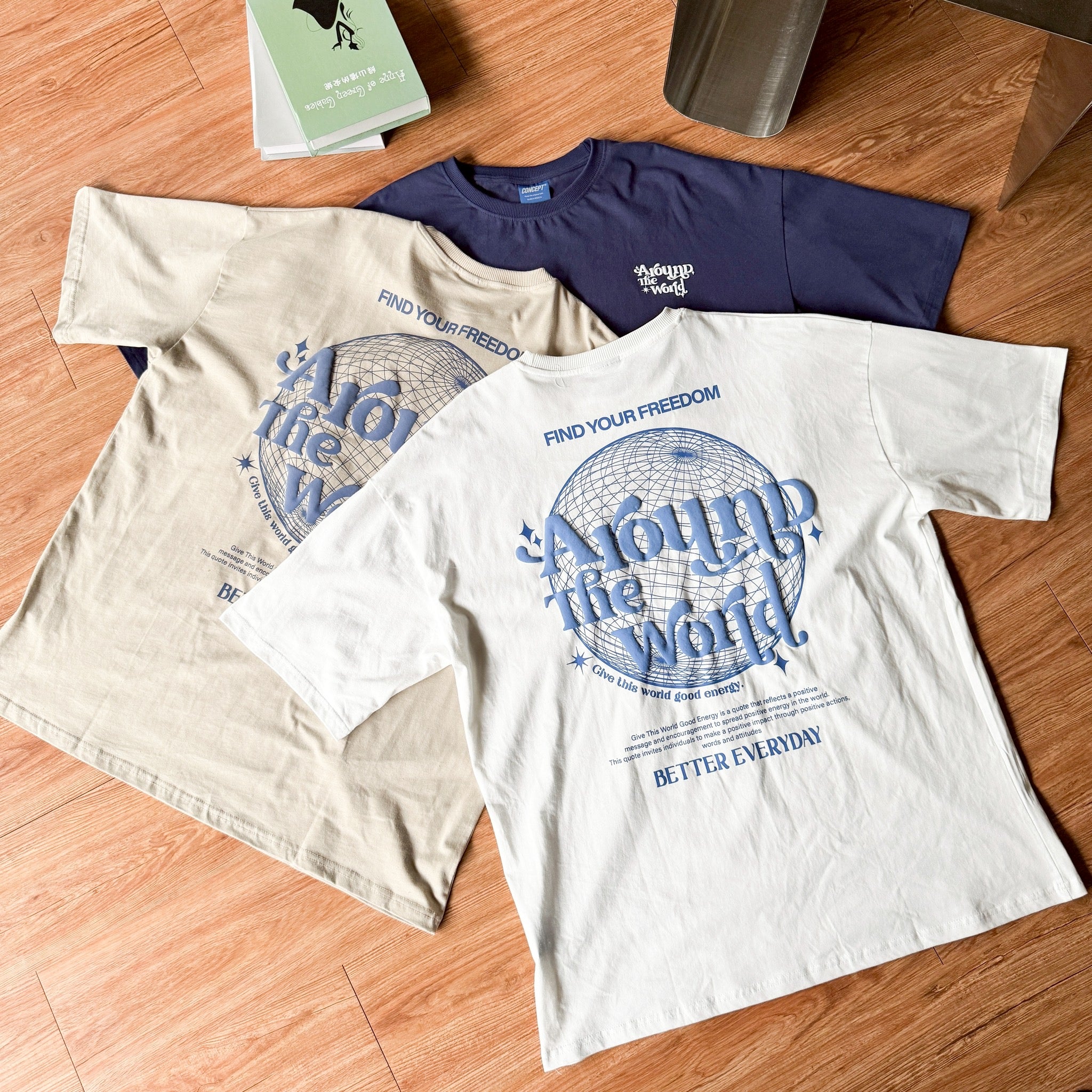 #C480 AROUND THE WORLD T-SHIRT