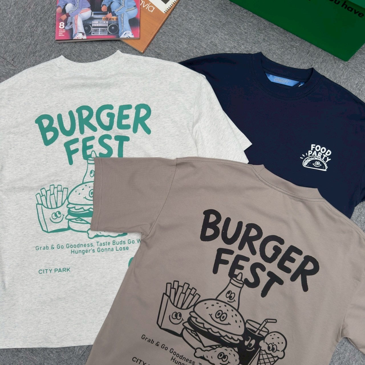 #C476 BURGER FEST T-SHIRT