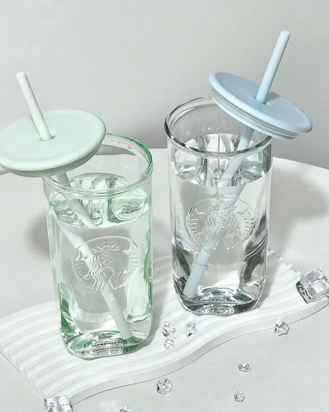 Starbucks 玻璃飲筒杯 473ML