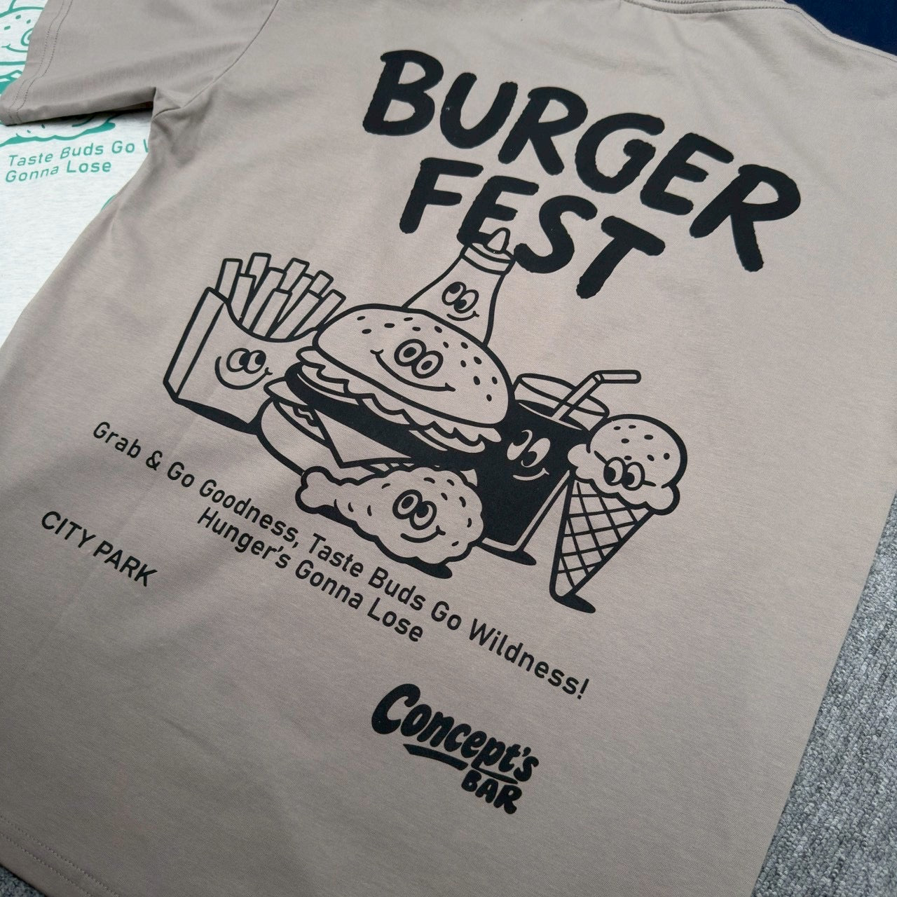 #C476 BURGER FEST T-SHIRT