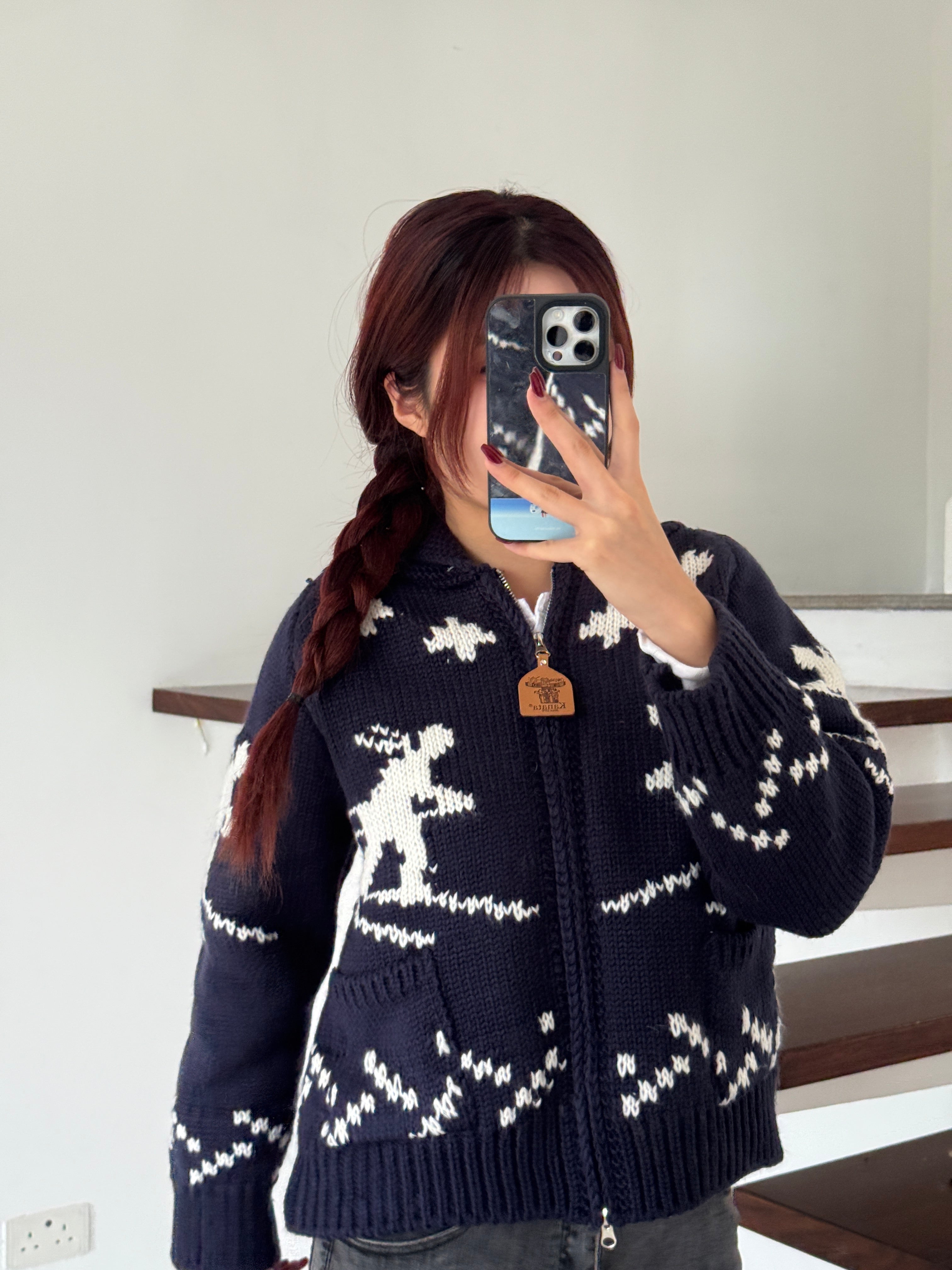 #JNY05 Fair Isle Cardigan