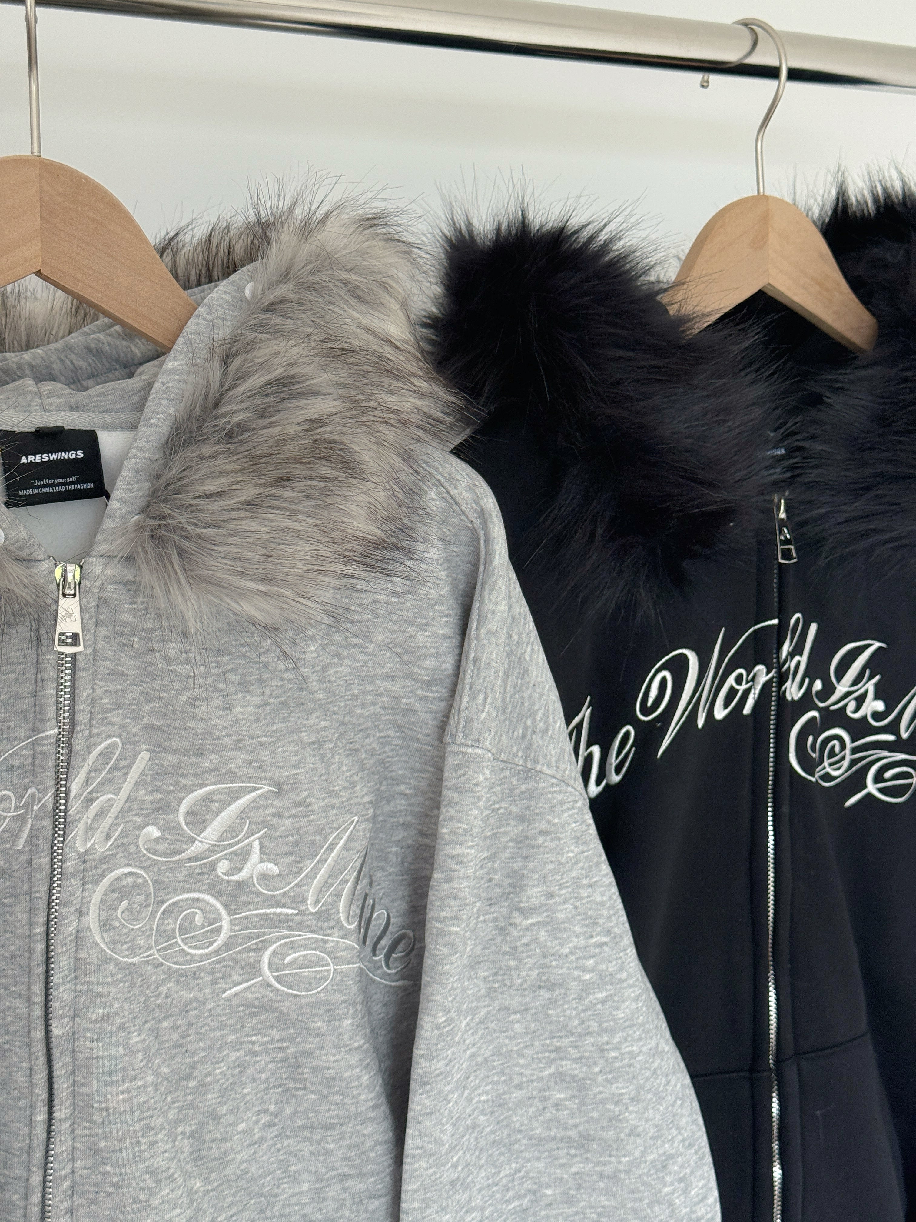 #IS217 The World is Mine Zip-up Hoodie