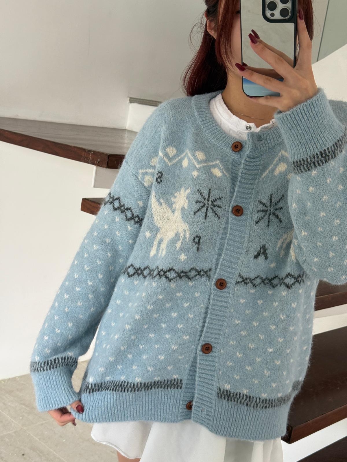 #JNY01 Unicorn Cardigan