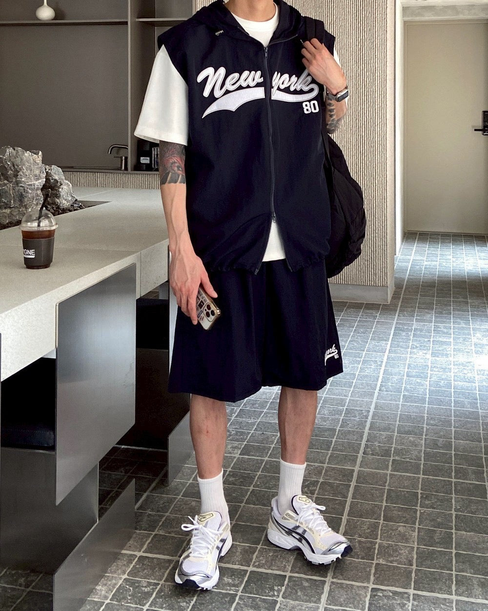 #C477 NEW YORK TANK ZIP-UP
