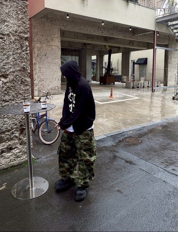 #C425 CAMO Hooded Jacket