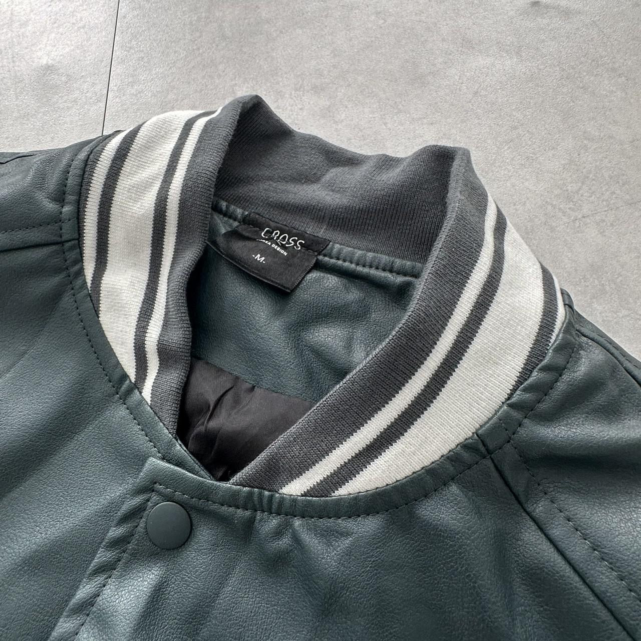 #C433 棒球風皮外套