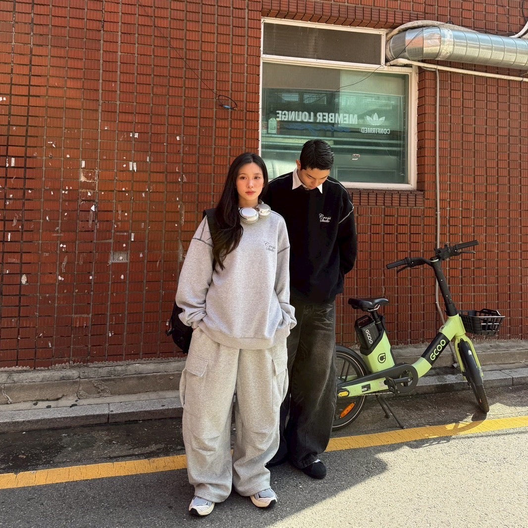 #C245 Cross Studio Calligraphy Sweatshirt