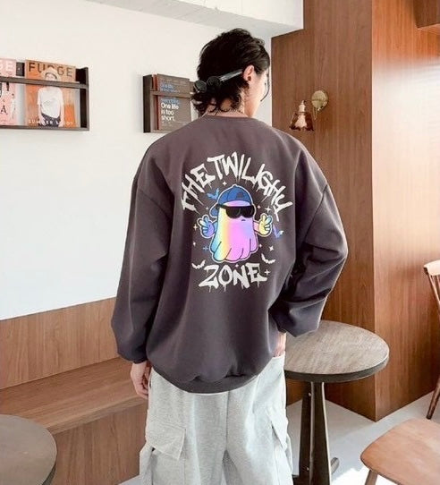 #C420 Twilight Reflective Ghost Sweater