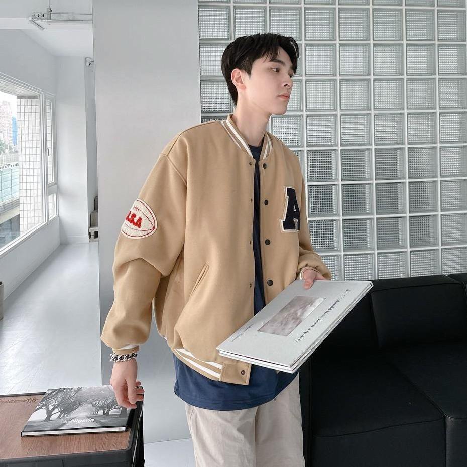 #C432 USA Baseball Jacket