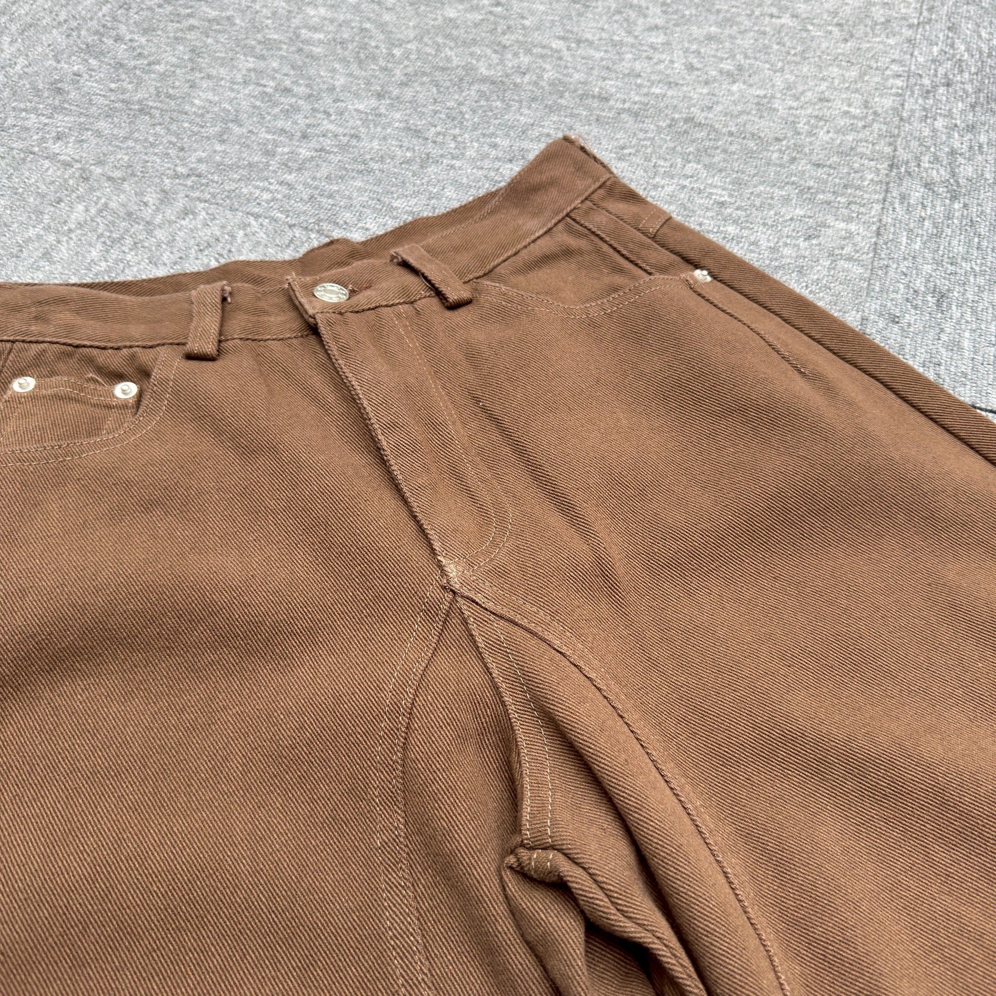 #C417 Cargo Curved Pants
