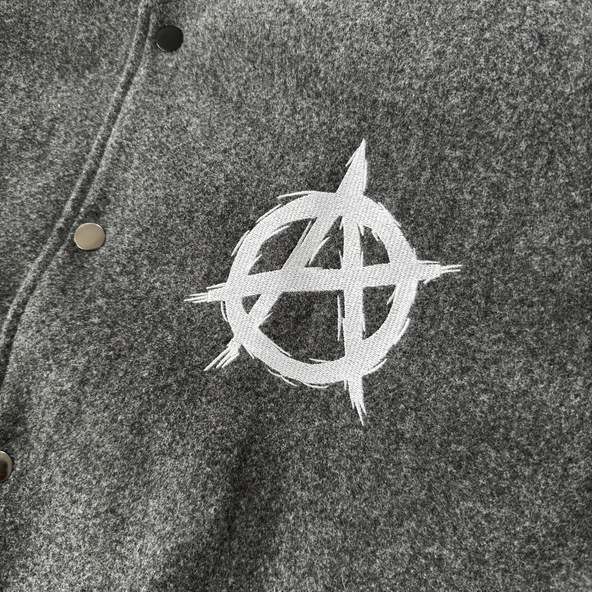 #C436 Work and Love Baseball Jacket