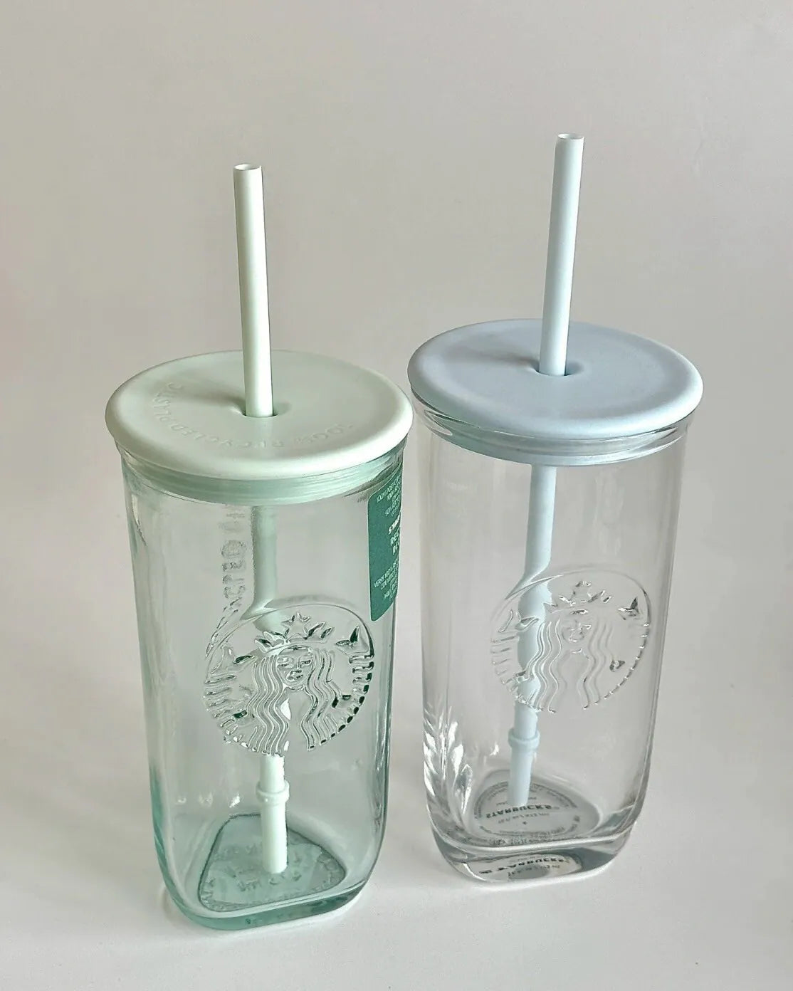 Starbucks 玻璃飲筒杯 473ML