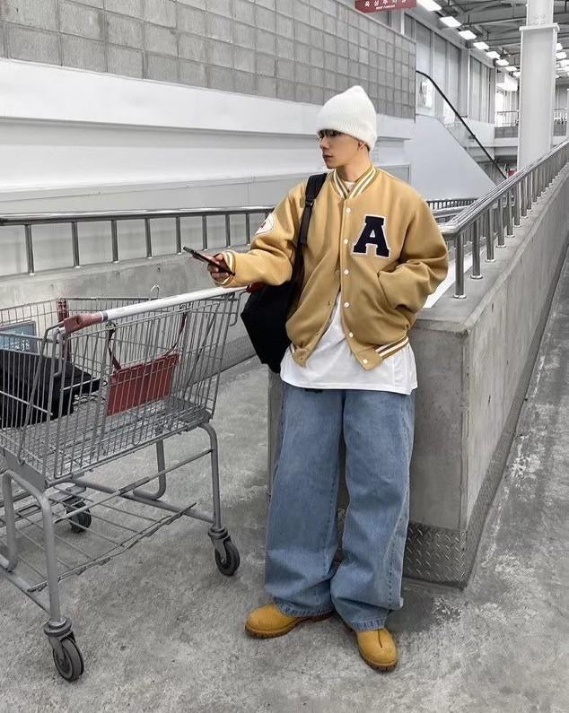 #C432 USA Baseball Jacket