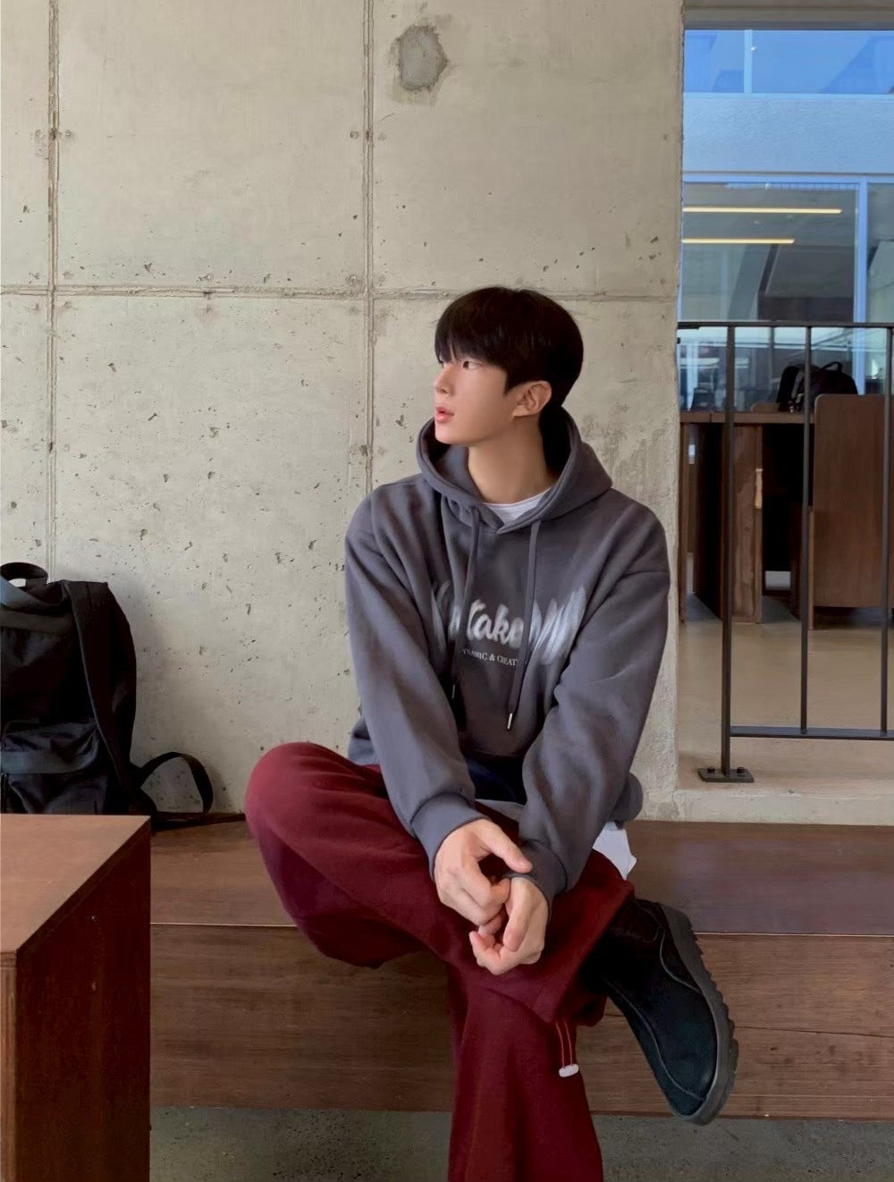 C457 Creation print Hoodie