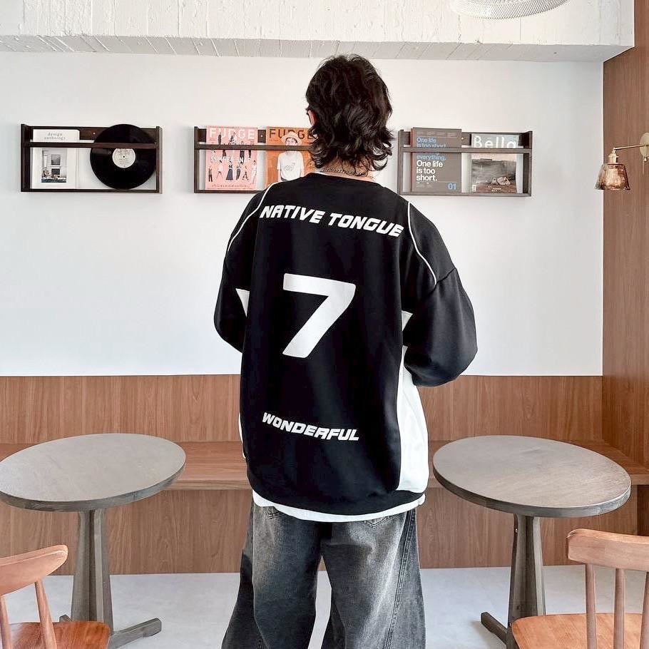 #C419 NRTIVE TONGUE 7 Long Sleeved Tee