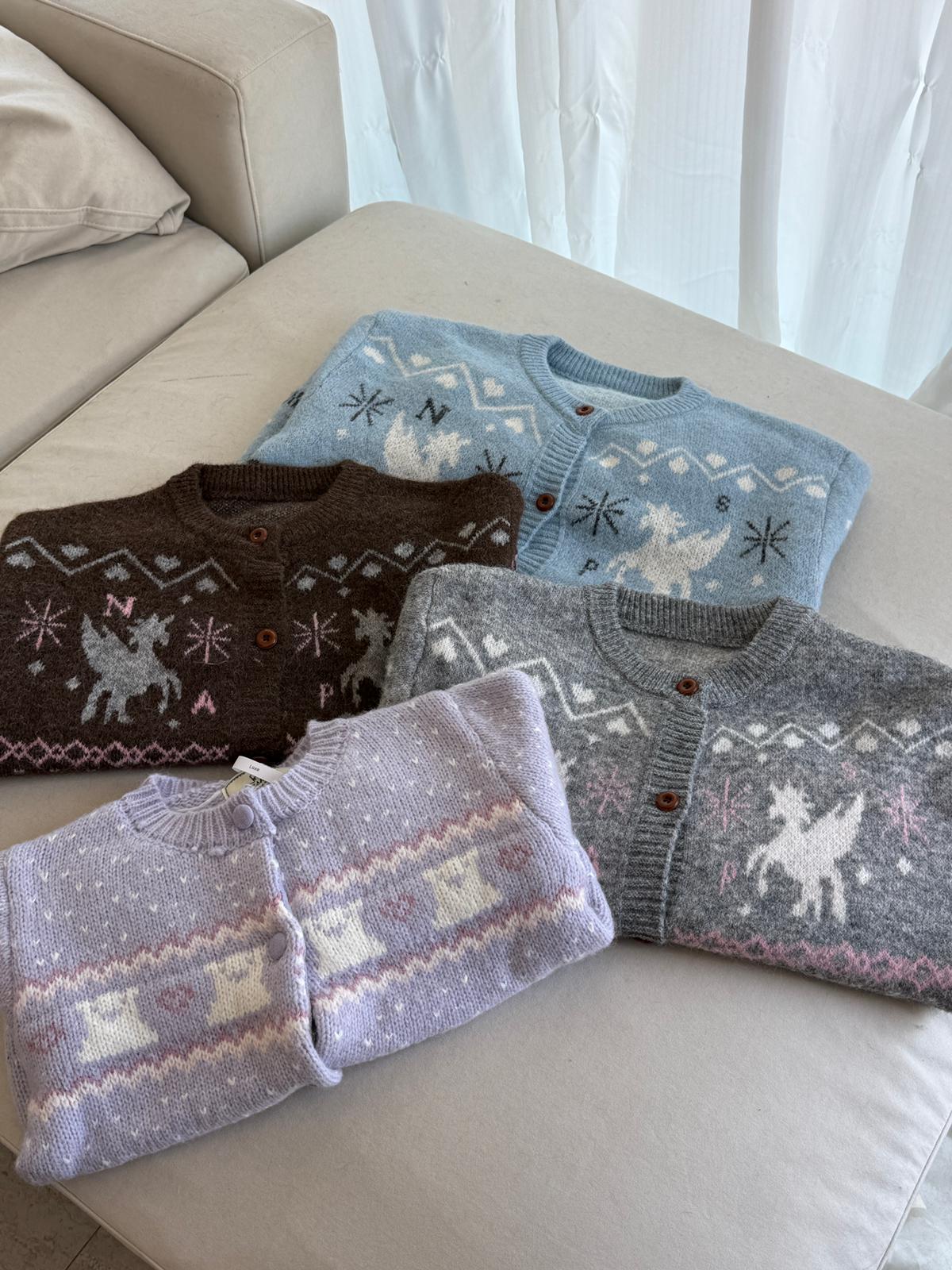 #JNY01 Unicorn Cardigan