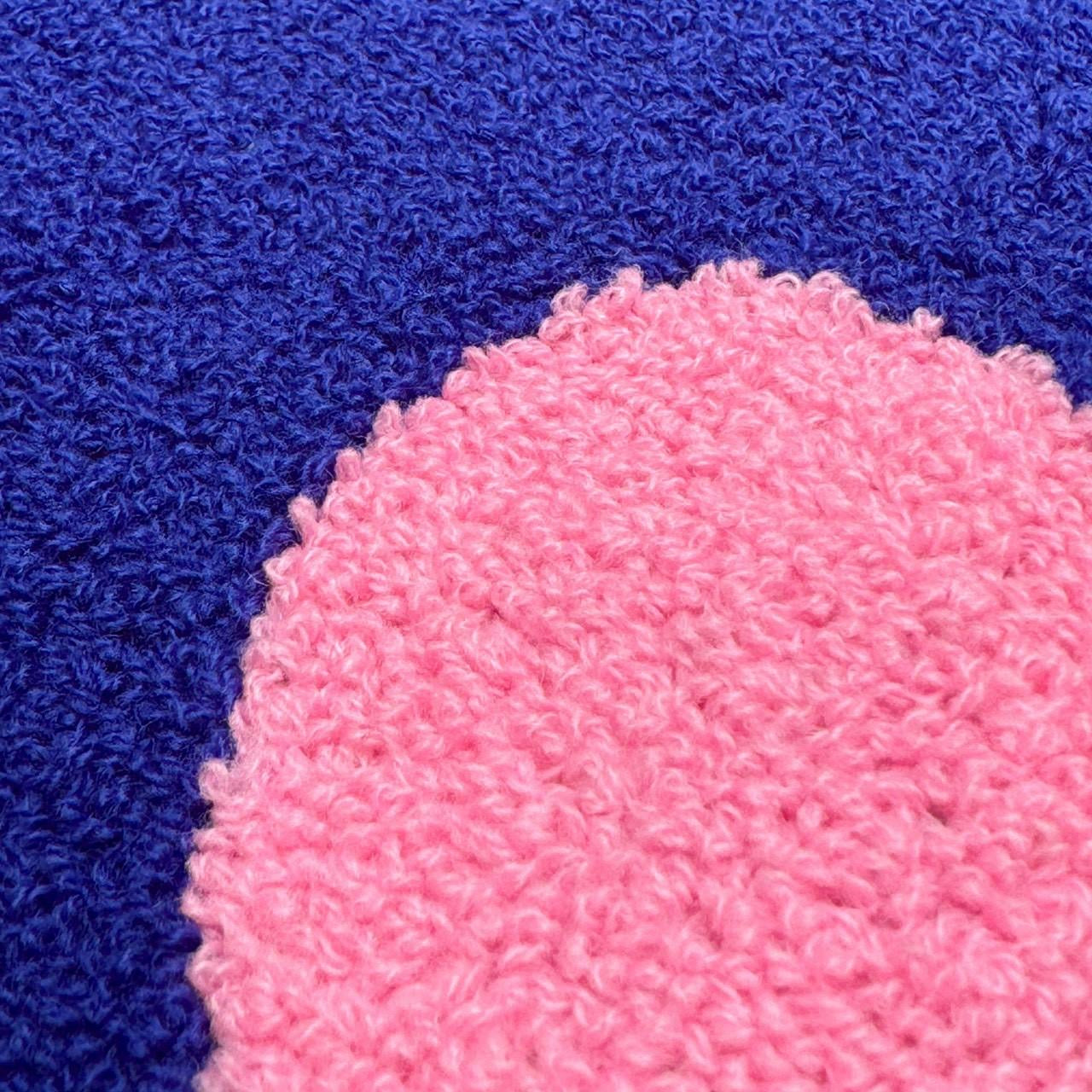 #C441 Towel Embroidery Flower Sweatshirt