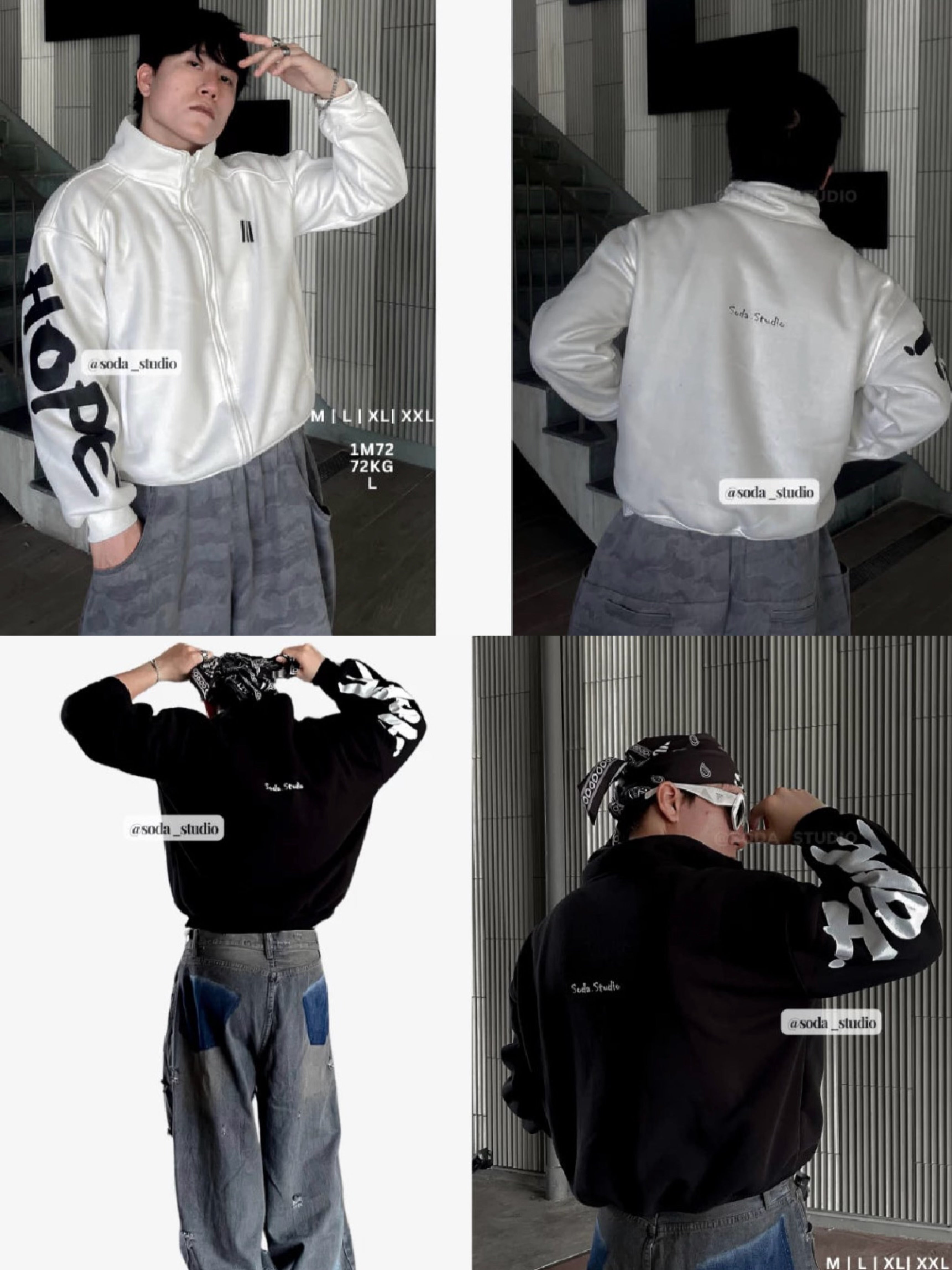 #VNSODA02 HOPE ZIP-UP JACKET