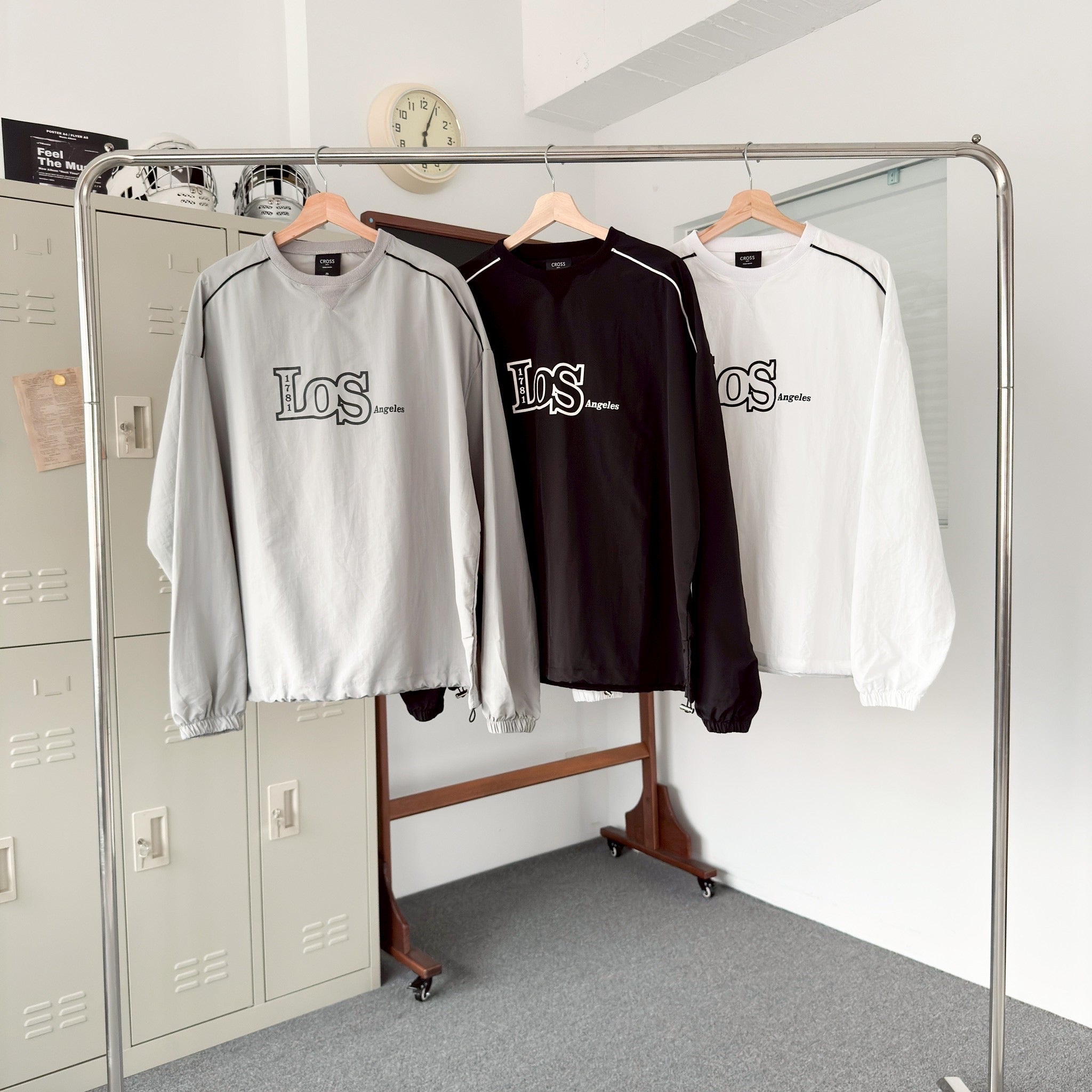 #C418 Los Angeles Topstitch Long Sleeved Tee